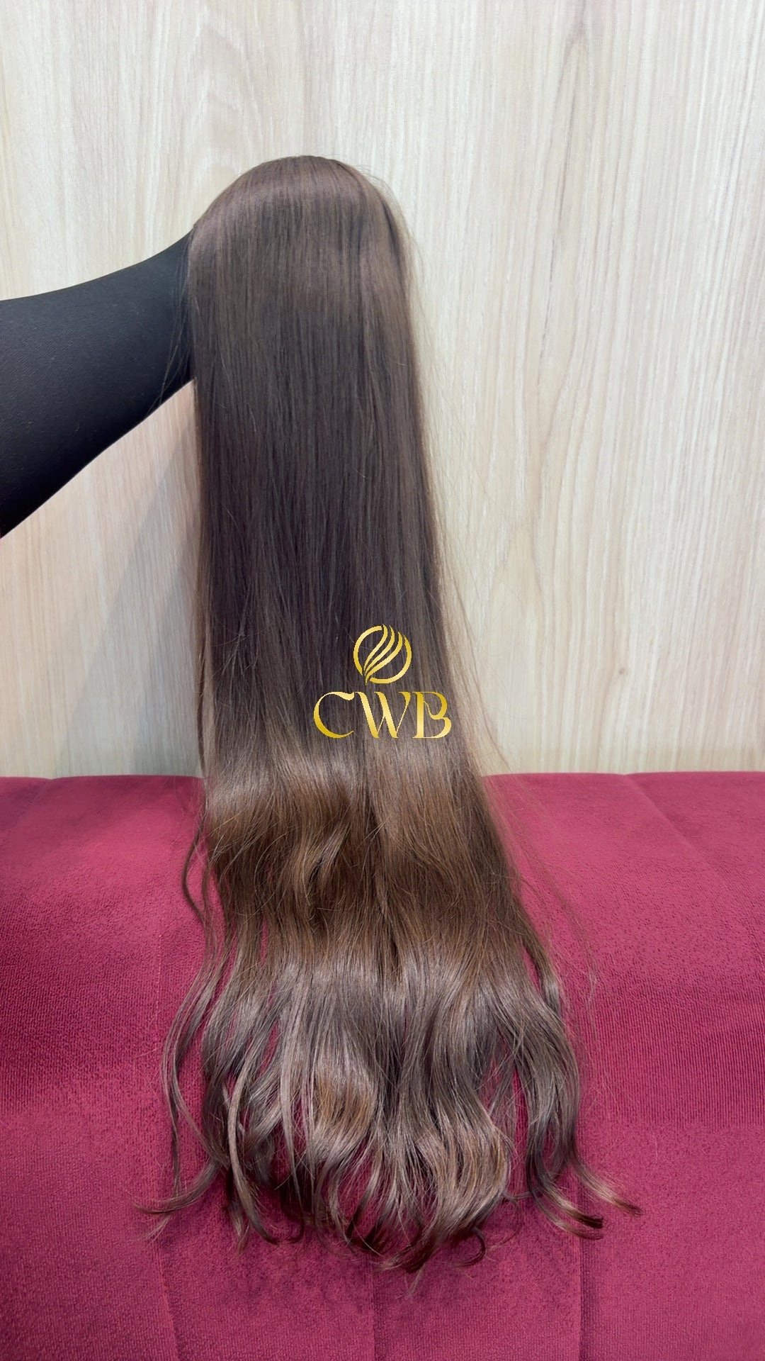 Cabelo Loiro Natural Escuro 68cm 108g Brasileiro do Sul