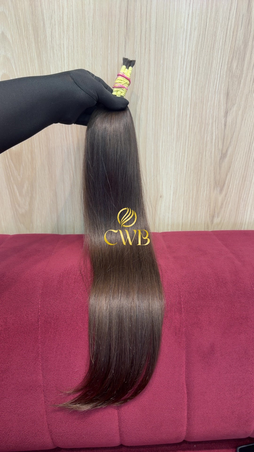 Cabelo Loiro Natural Escuro 59cm 57g Brasileiro do Sul