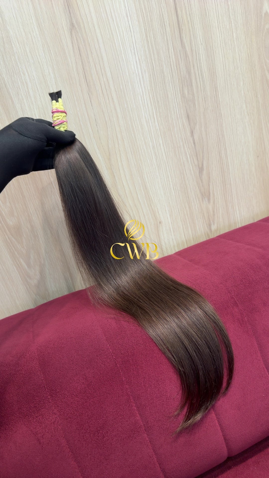 Cabelo Loiro Natural Escuro 59cm 57g Brasileiro do Sul