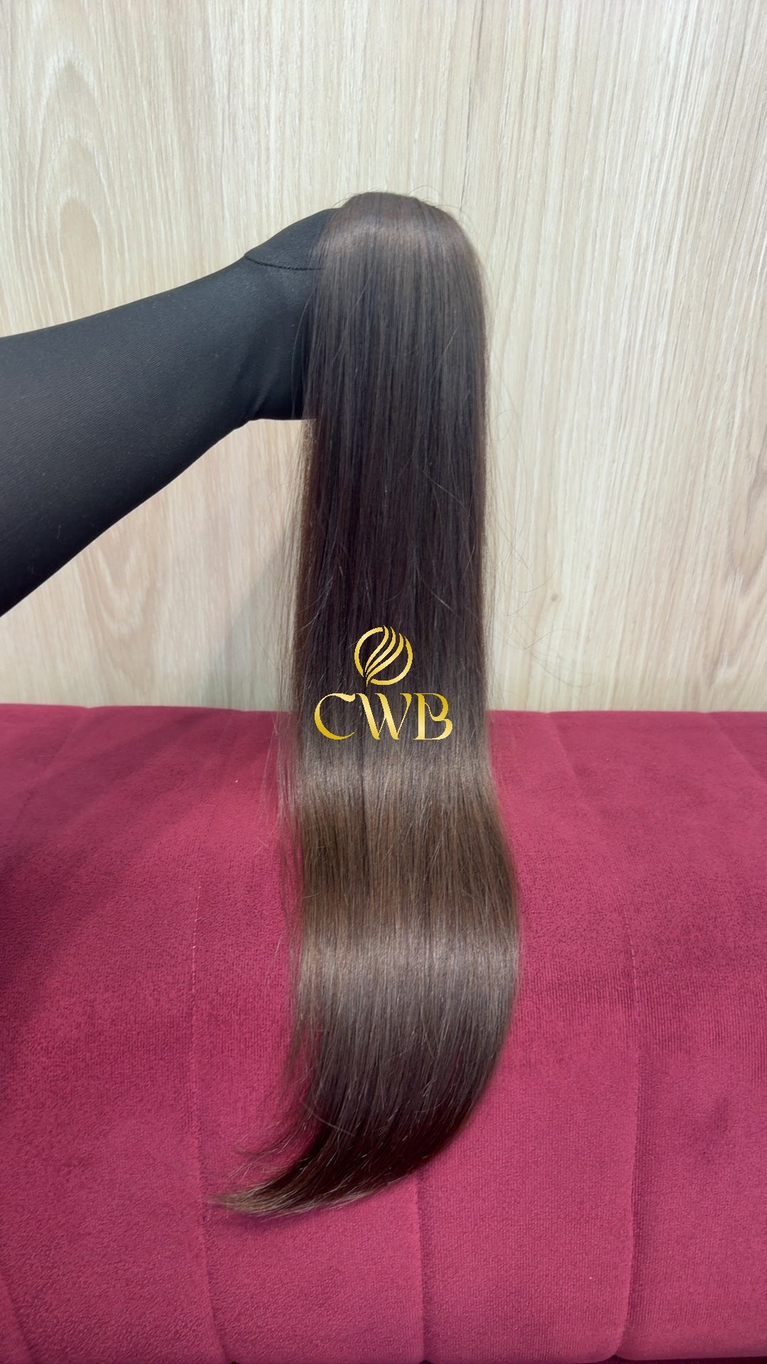 Cabelo Loiro Natural Escuro 59cm 57g Brasileiro do Sul