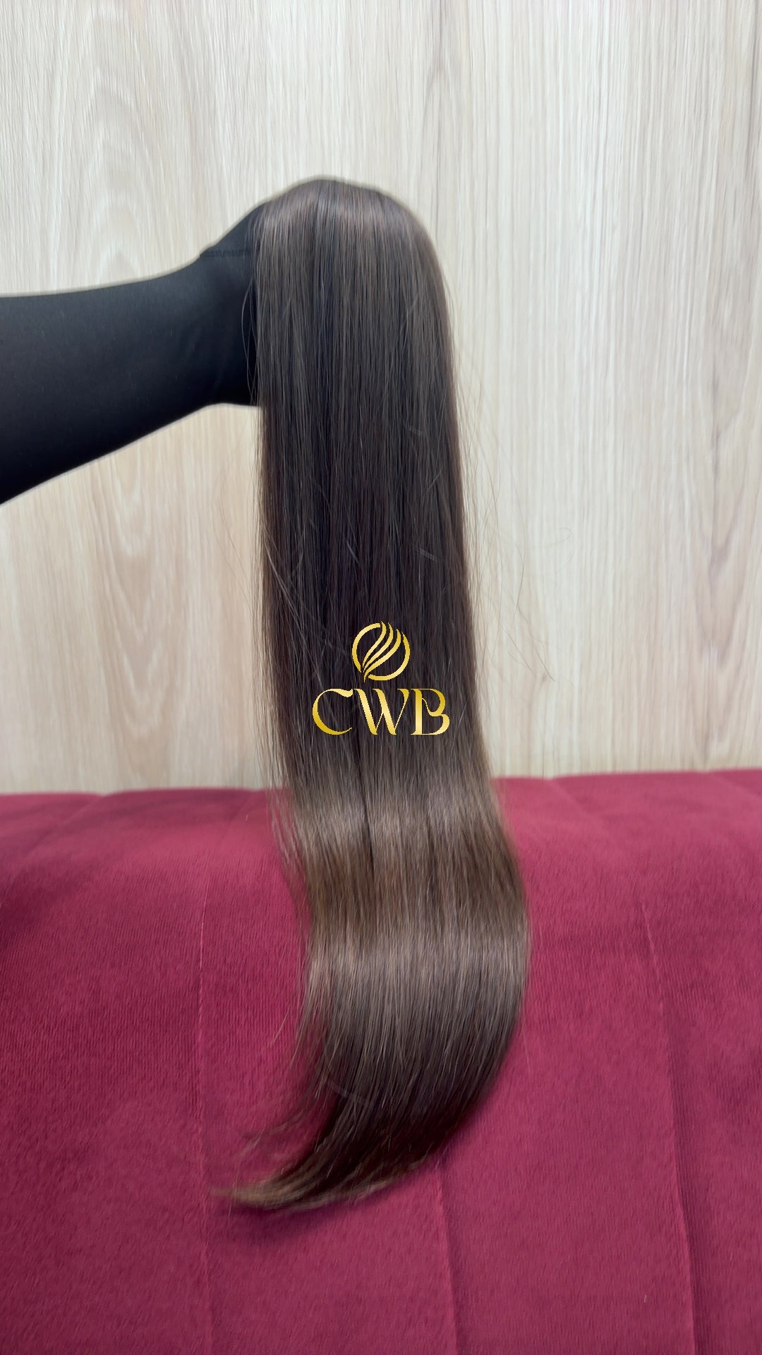 Cabelo Loiro Natural Escuro 59cm 57g Brasileiro do Sul