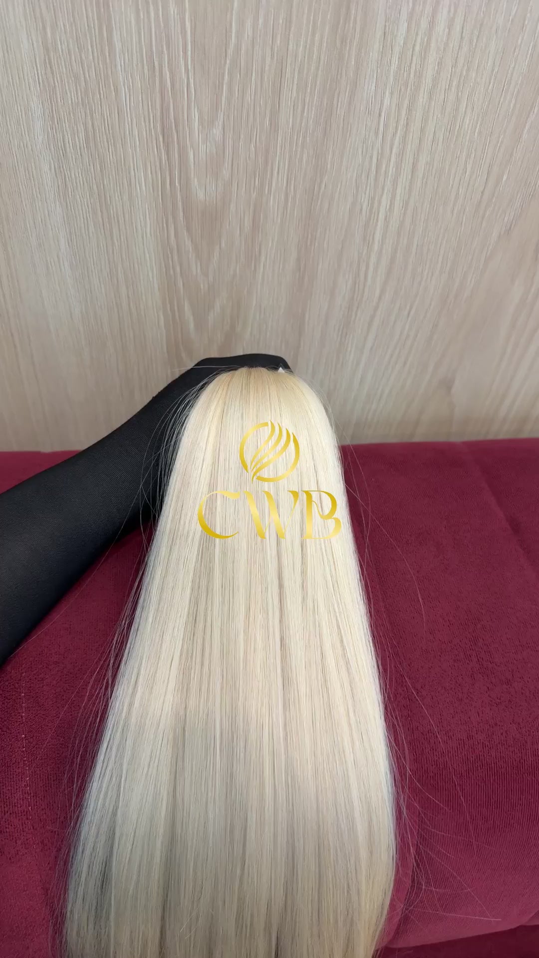Cabelo Loiro Descolorido Raiz Esfumada 68cm 96g Brasileiro do Sul