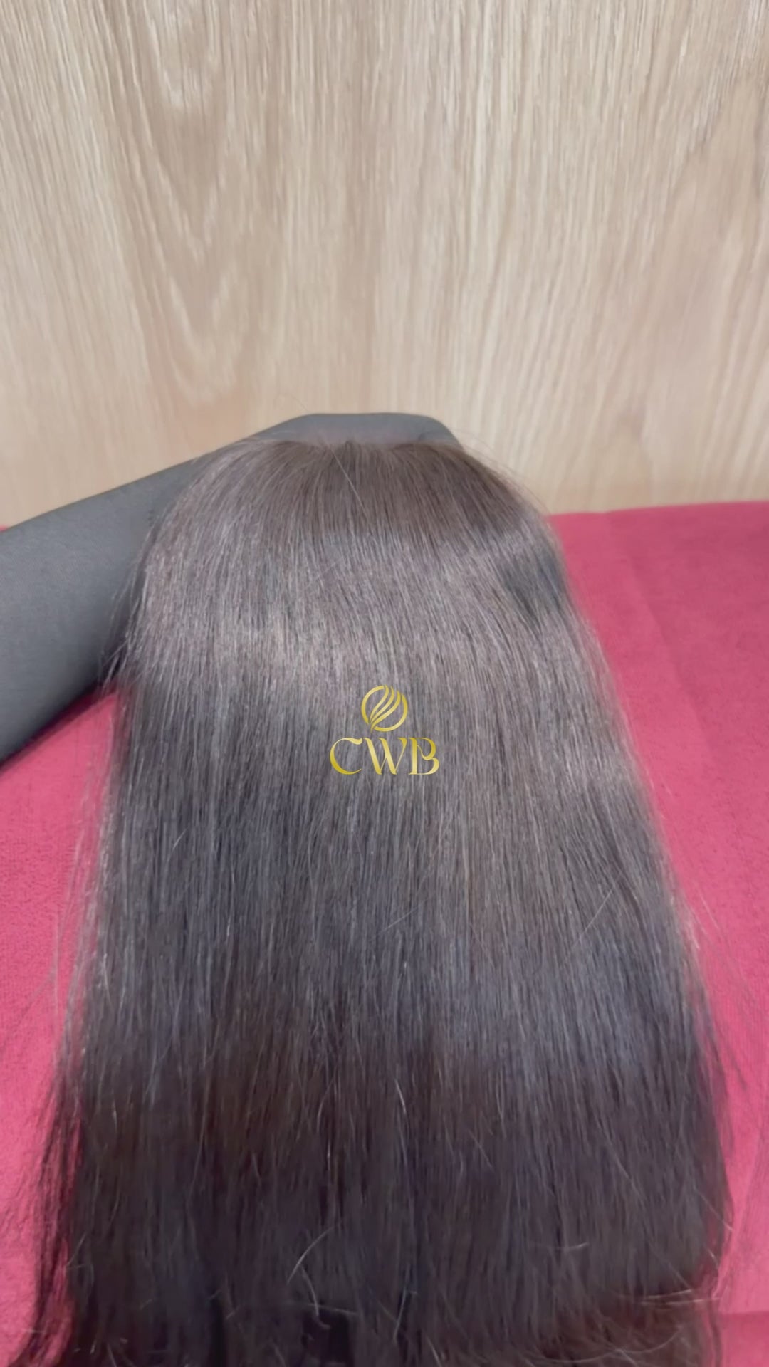 Cabelo Castanho Natural Claro 70cm 237g Brasileiro do Sul