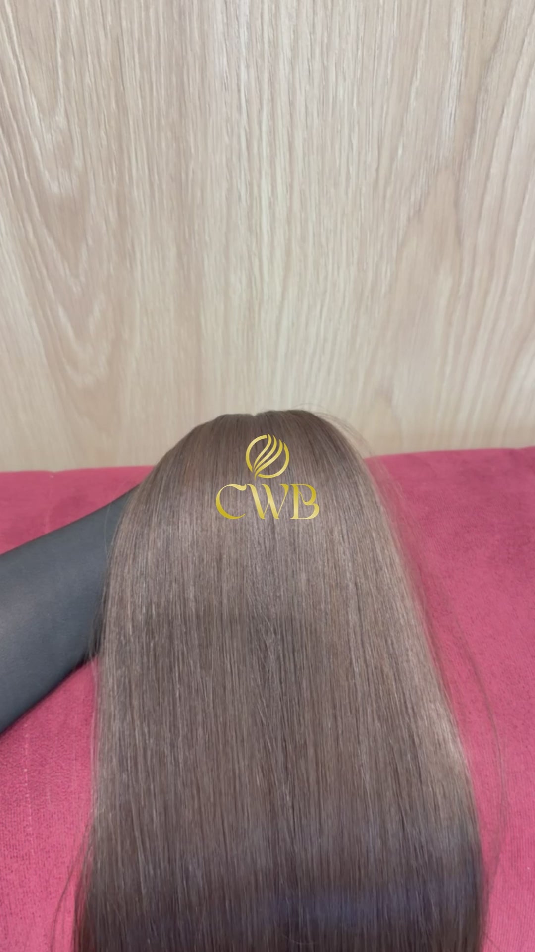 Cabelo Loiro Natural Escuro 71cm 224g Liso Brasileiro do Sul