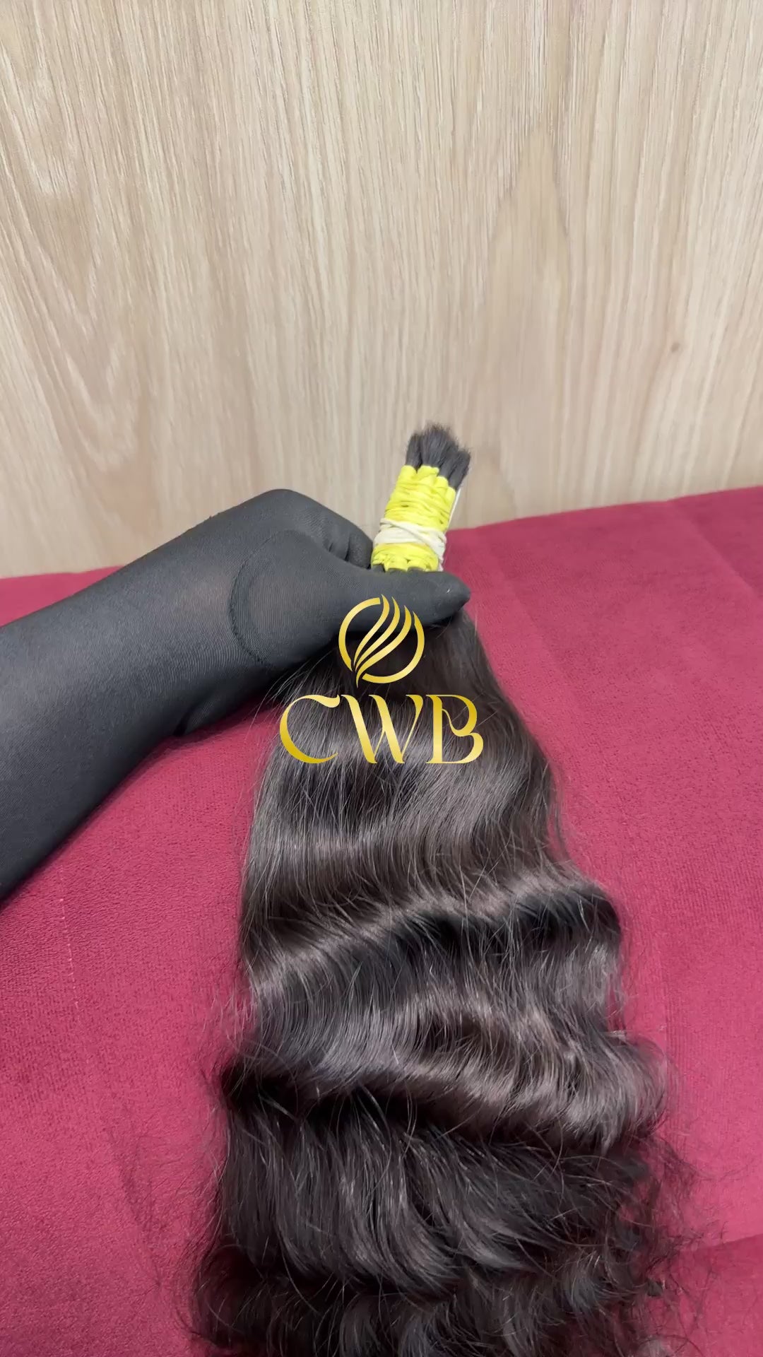 Cabelo Castanho Natural Médio 50cm 93g Brasileiro do Sul
