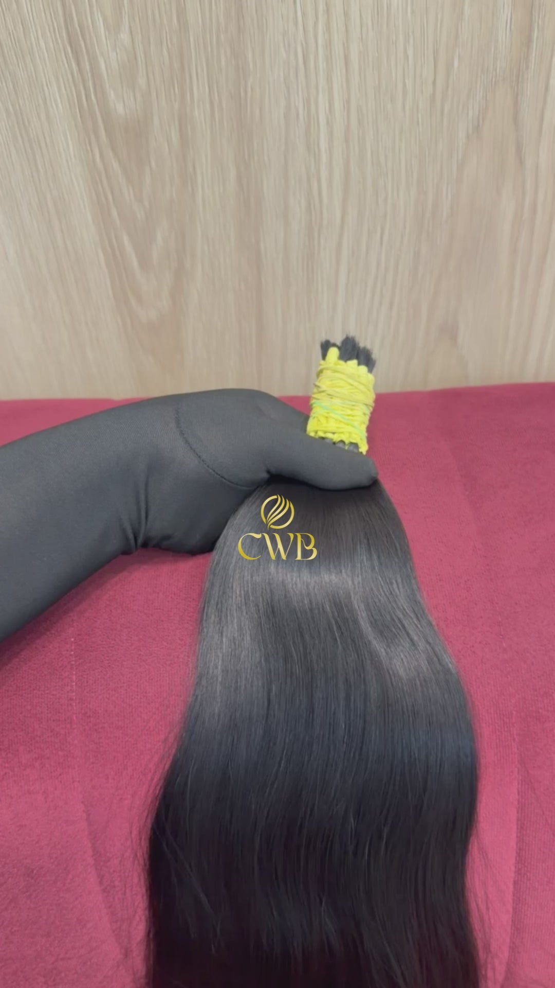 Cabelo Castanho Natural Escuro 58cm 119g Brasileiro do Sul