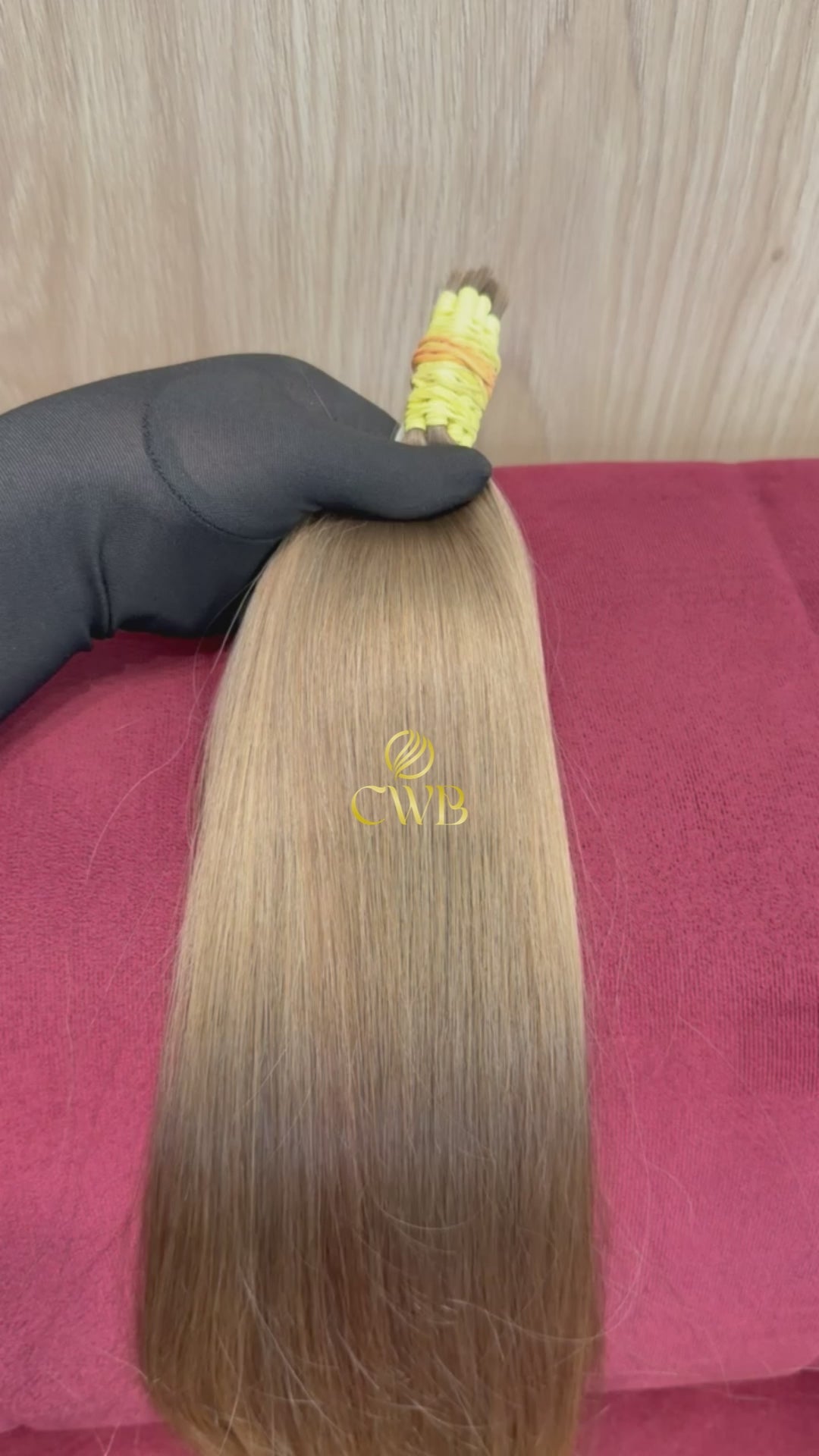 Cabelo Loiro Natural Claro Especial 61cm 91g Brasileiro do Sul