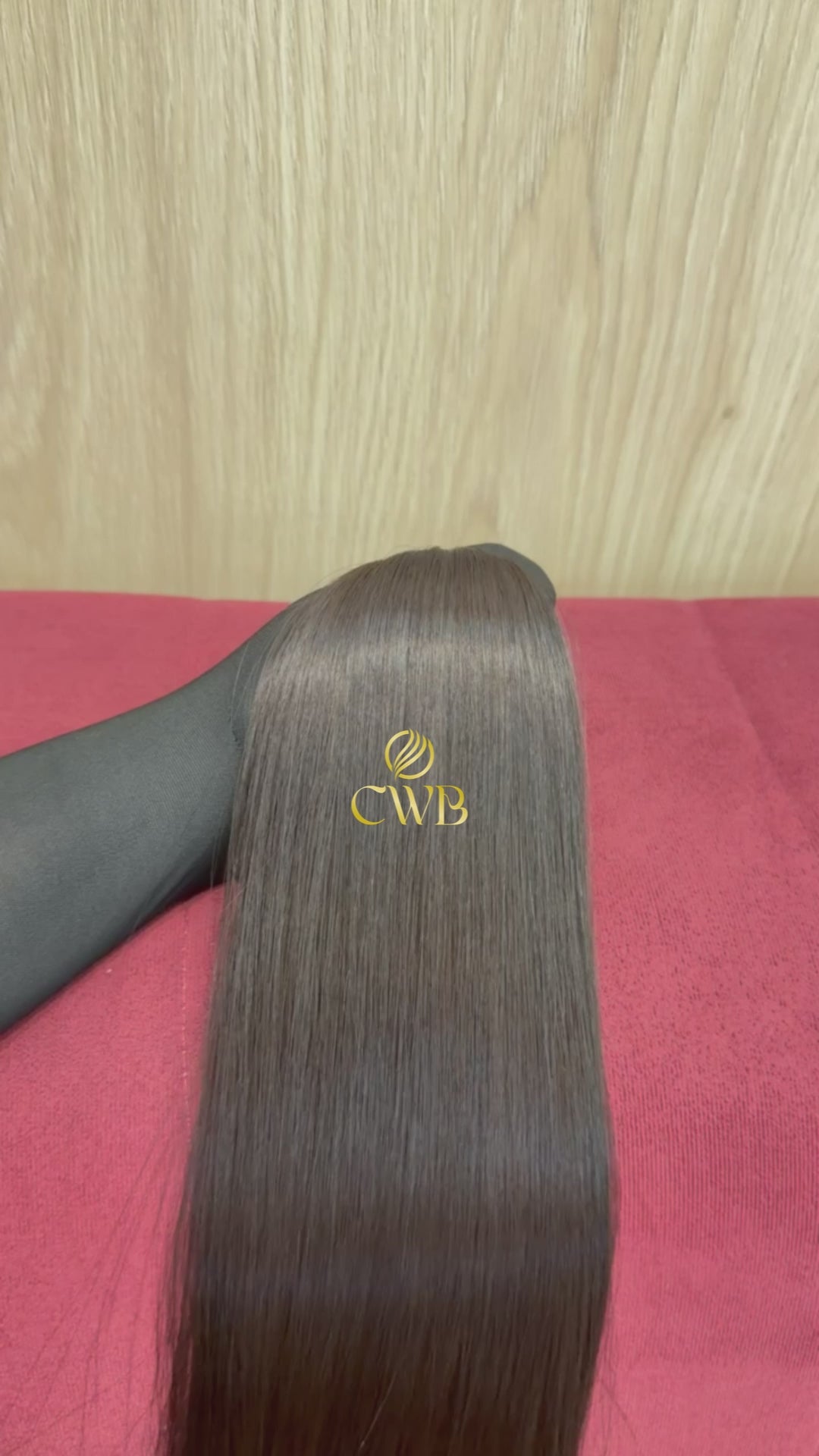 Cabelo Castanho Natural Claro 64cm 76g Brasileiro do Sul