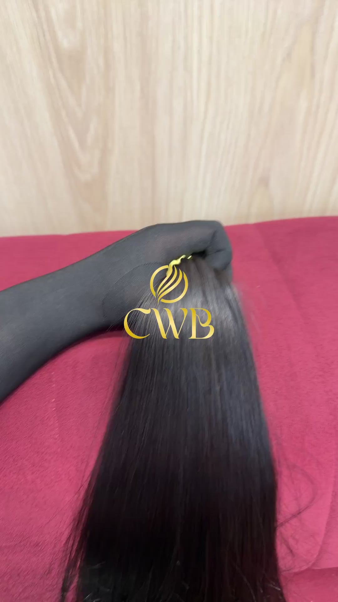 Cabelo Castanho Natural Escuro 56cm 141g Brasileiro do Sul