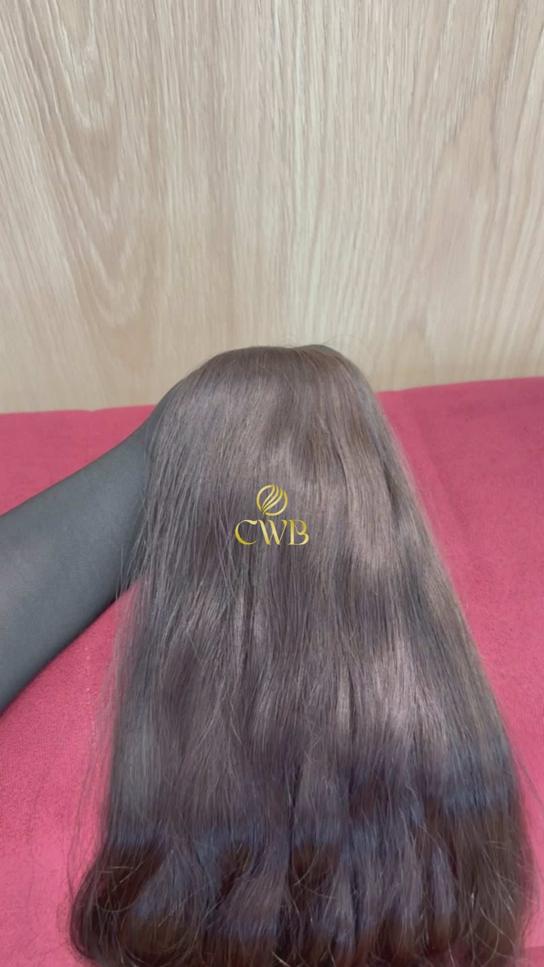 Cabelo Castanho Natural Médio 68cm 134g Brasileiro do Sul