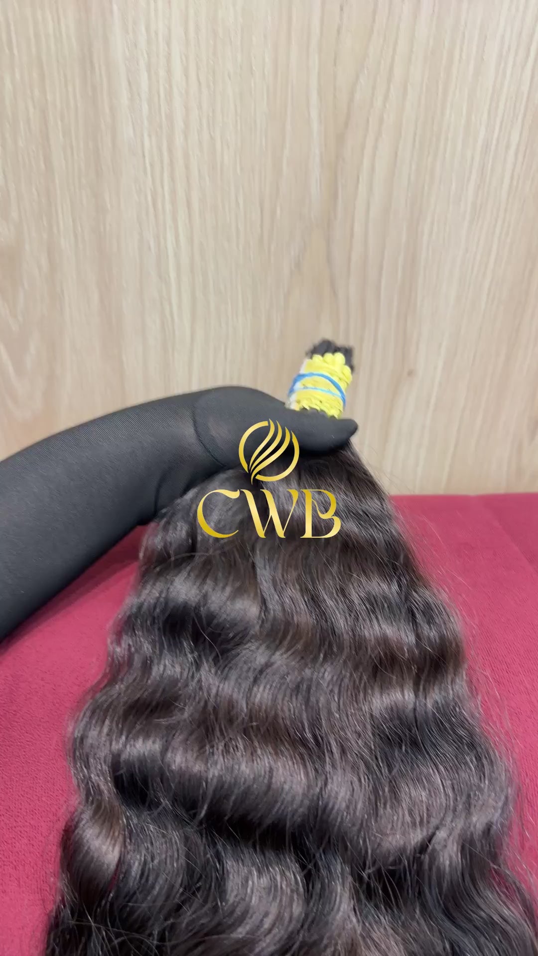 Cabelo Castanho Natural Escuro 62cm 203g Brasileiro do Sul