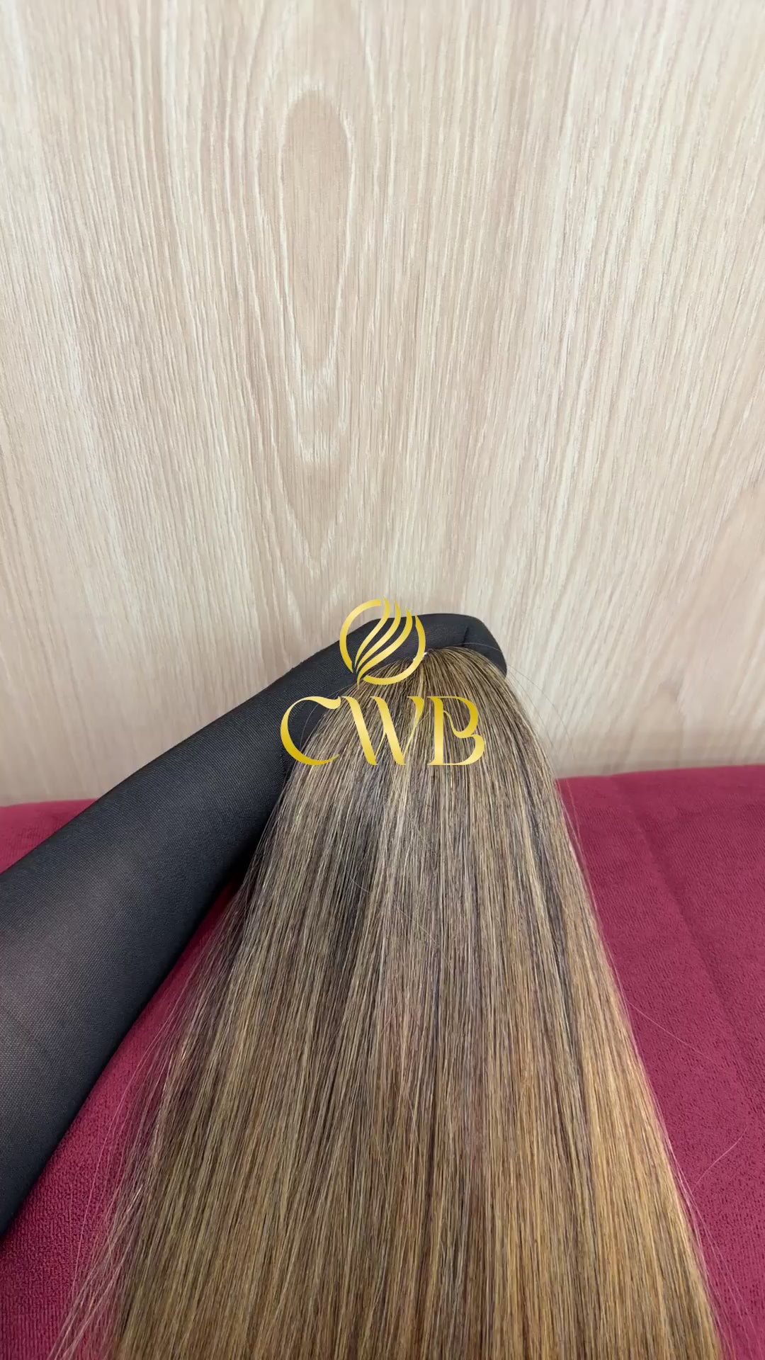 Cabelo Loiro Descolorido Moreno Iluminado 73cm 197g Brasileiro do Sul