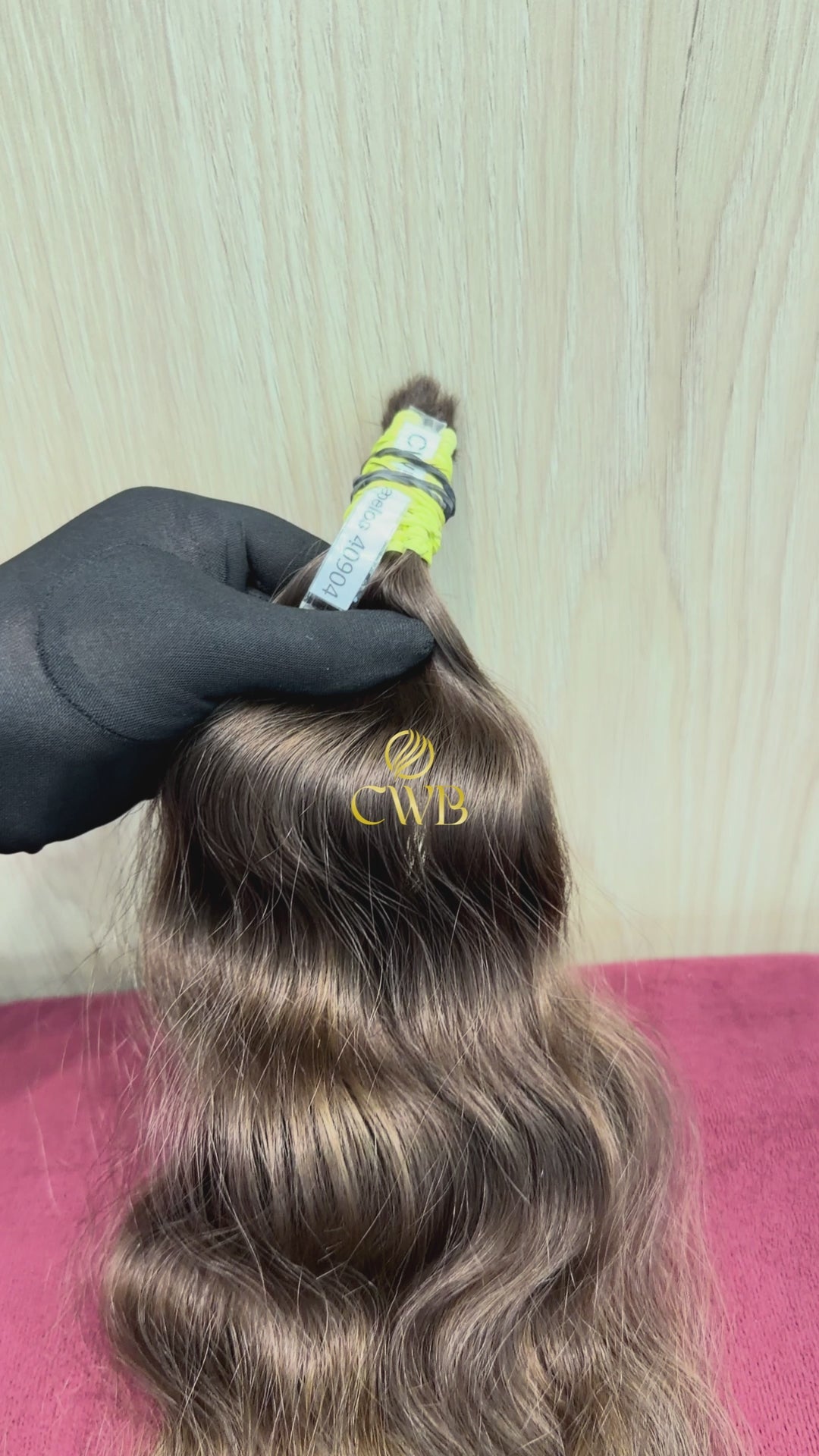 Cabelo Loiro Natural Escuro 53cm 81g Brasileiro do Sul