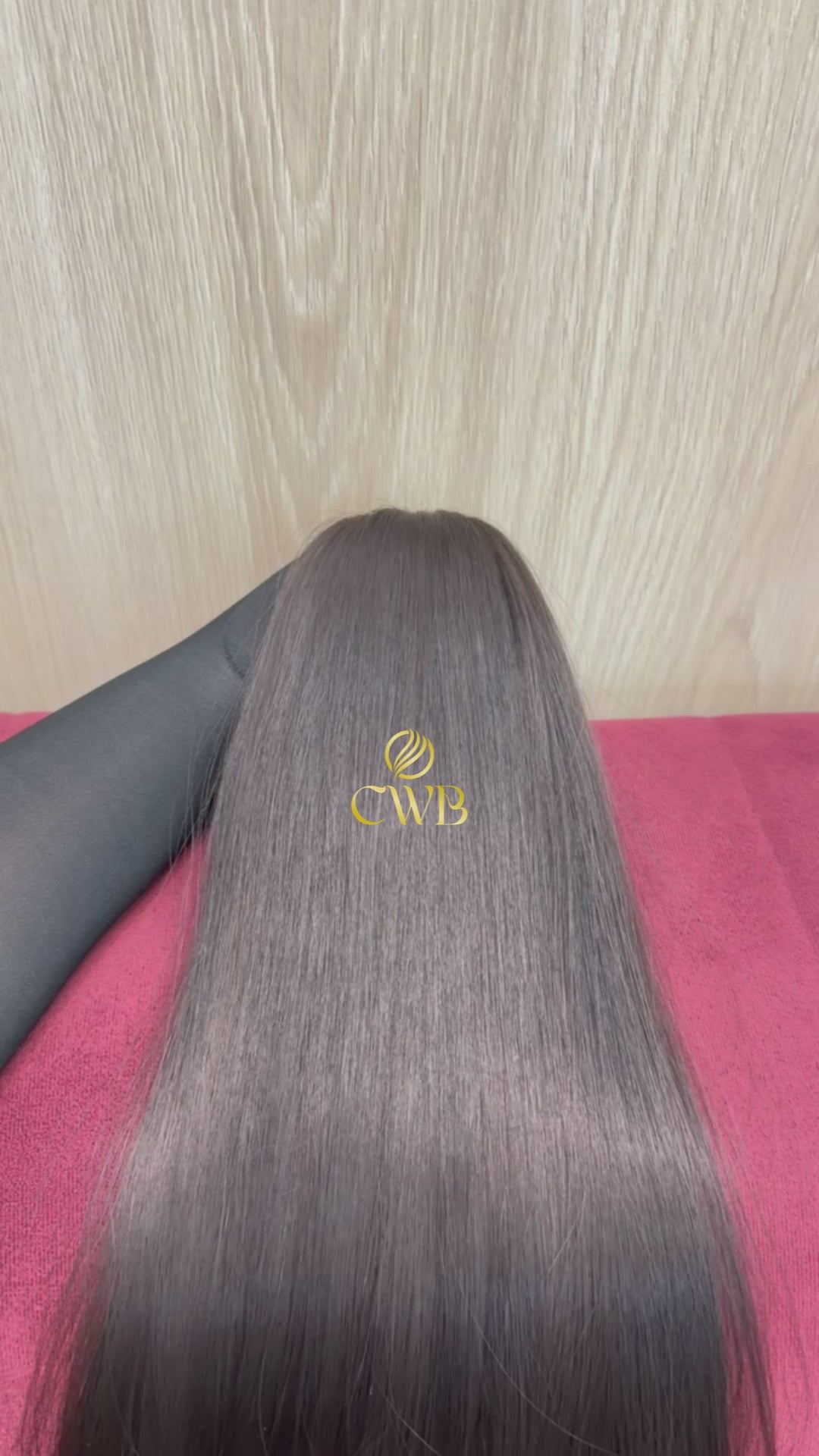 Cabelo Castanho Natural Claro 72cm 235g Brasileiro do Sul