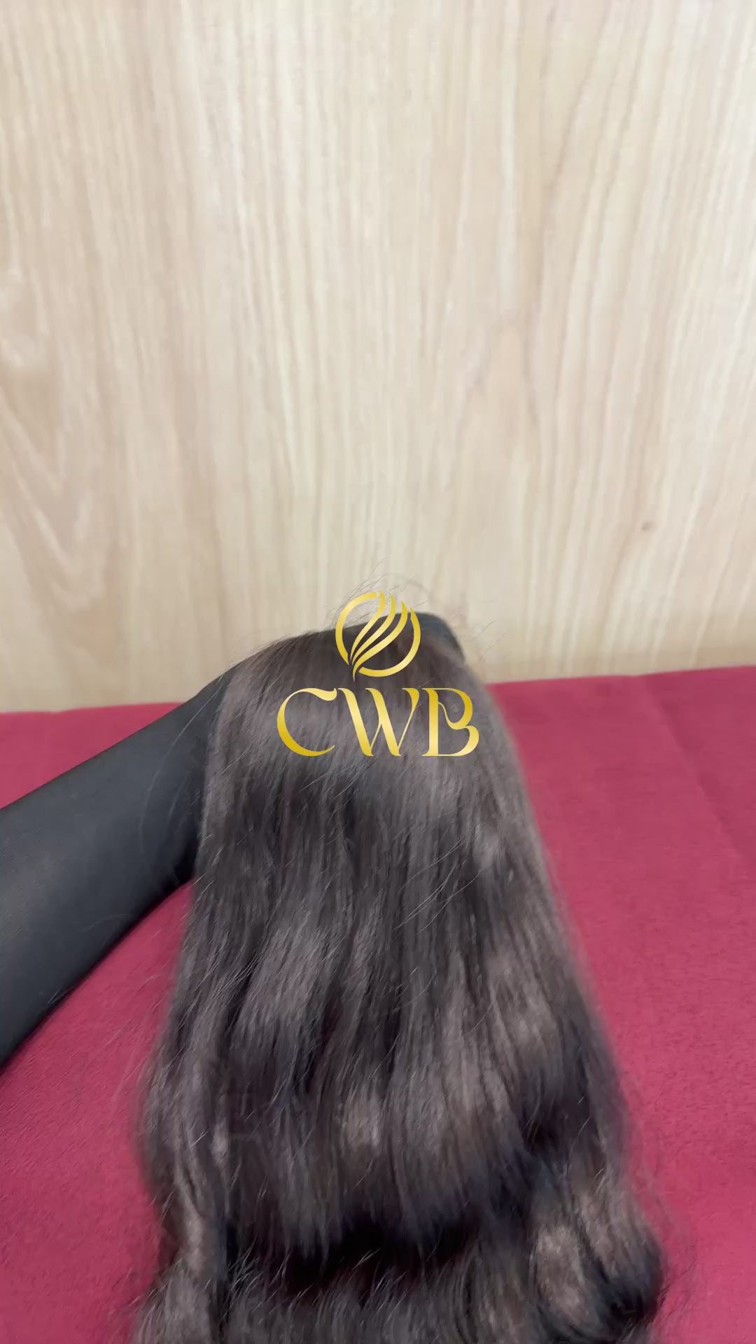 Cabelo Castanho Escuro 52cm 111g Brasileiro do Sul