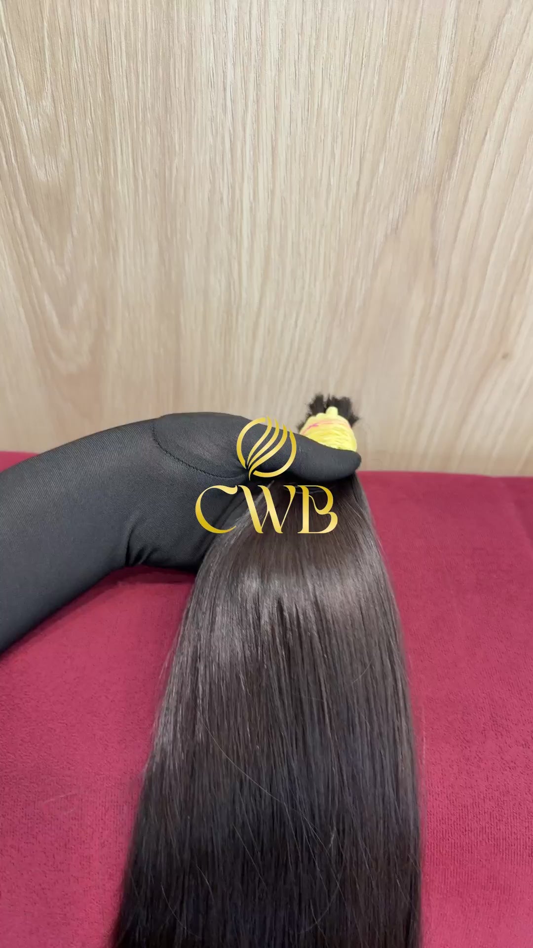 Cabelo Castanho Médio 59cm 156g Brasileiro do Sul