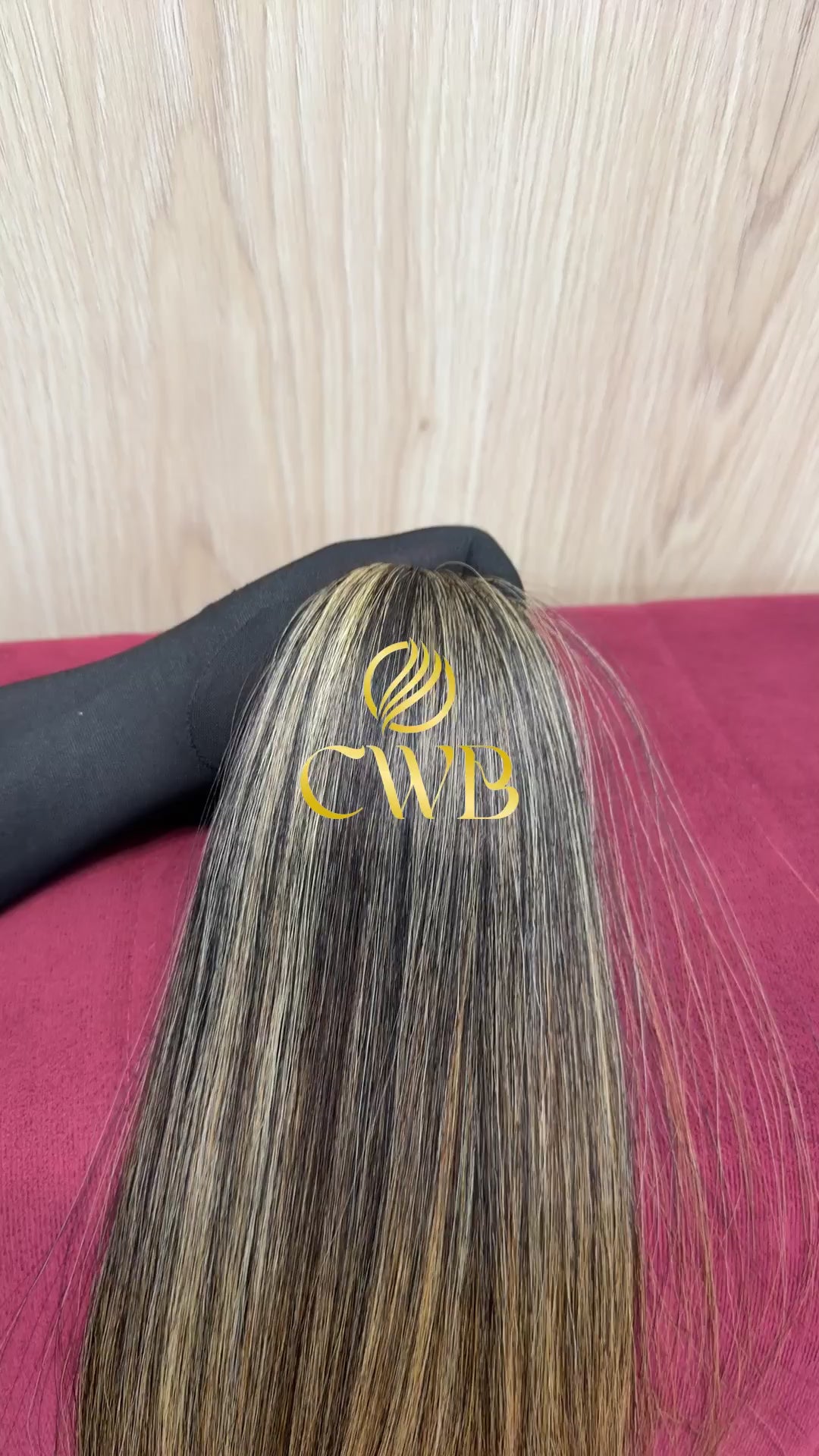 Cabelo Loiro Descolorido Moreno Iluminado 64cm 132g Brasileiro do Sul
