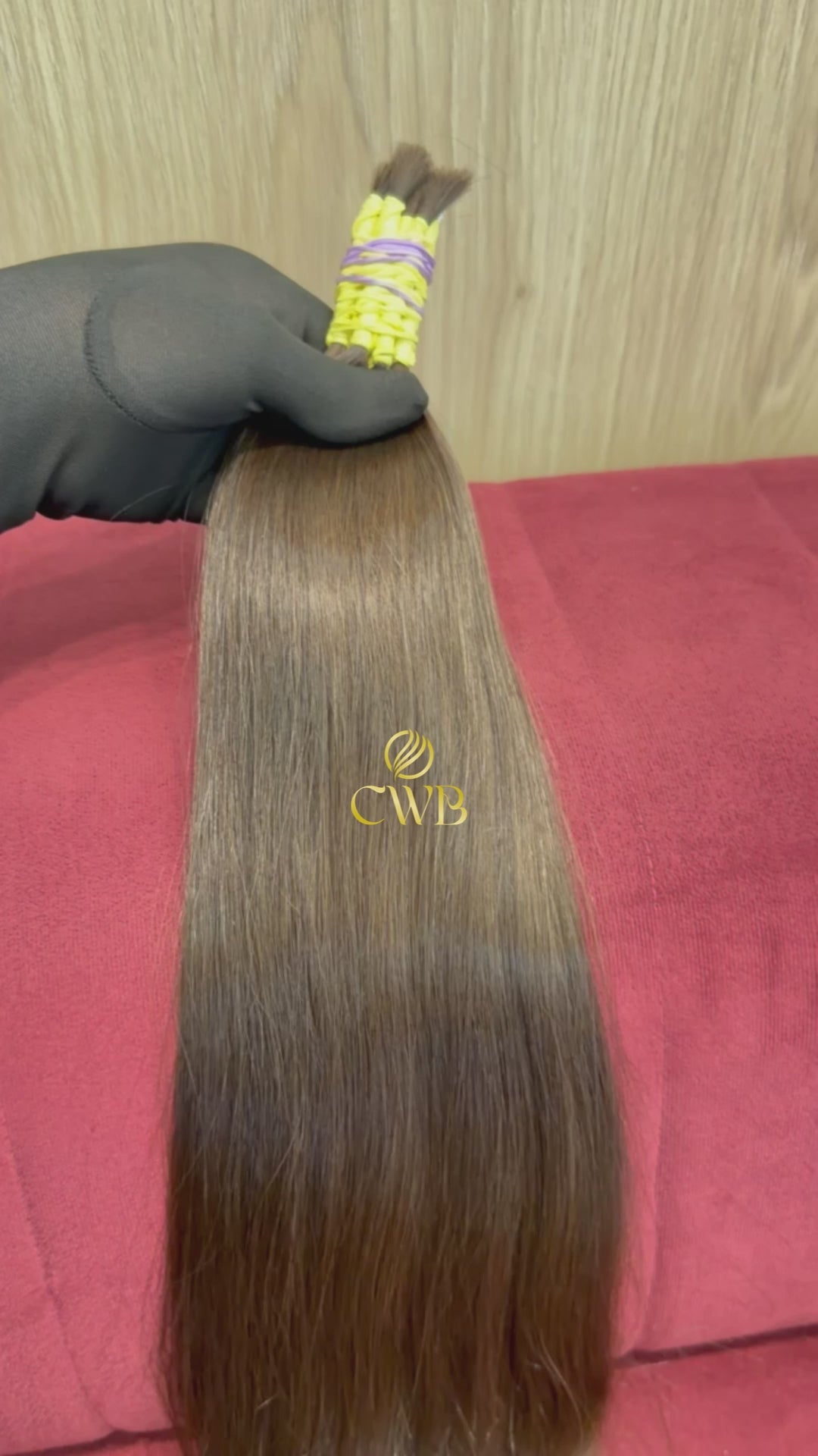 Cabelo Loiro Natural Escuro 62cm 126g Brasileiro do Sul