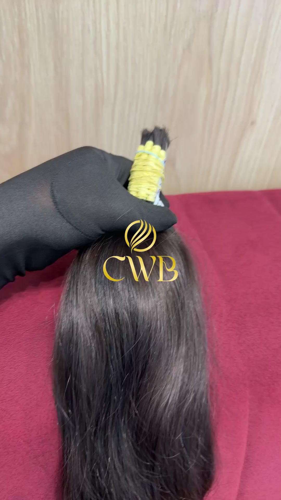 Cabelo Castanho Médio 42cm 67g Brasileiro do Sul