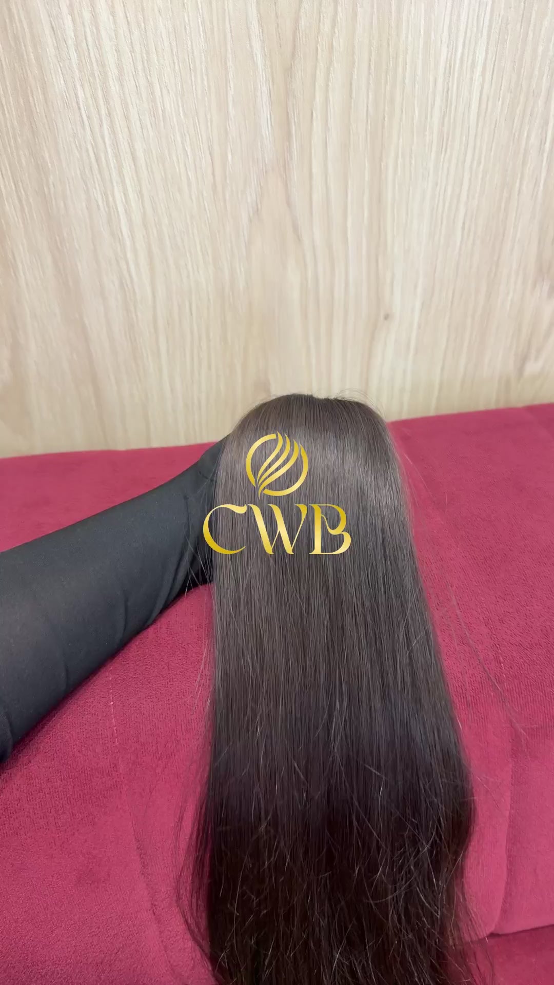 Cabelo Castanho Claro 58cm 109g Brasileiro do Sul