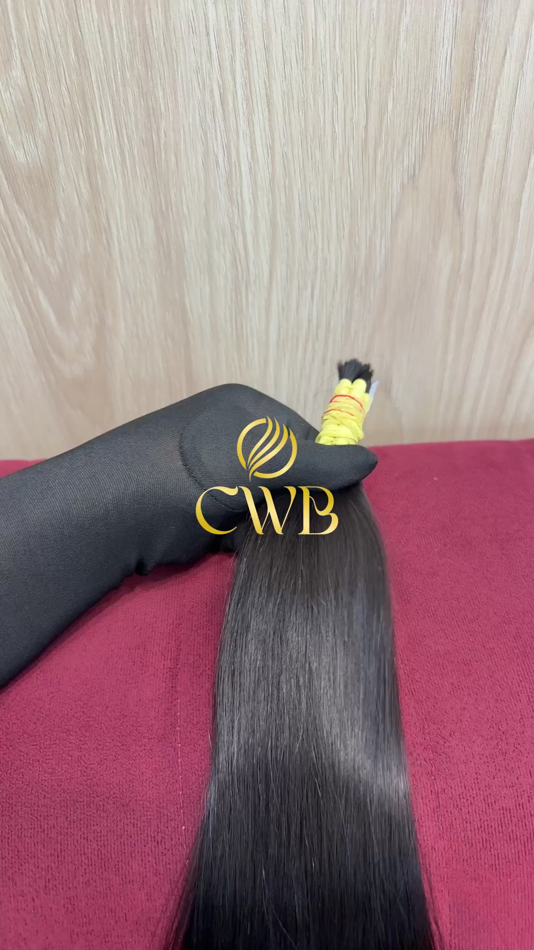 Cabelo Castanho Médio 59cm 56g Brasileiro do Sul
