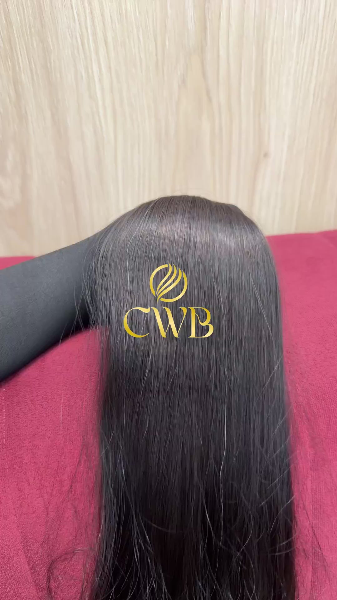 Cabelo Castanho Natural Escuro 56cm 114g Brasileiro do Sul