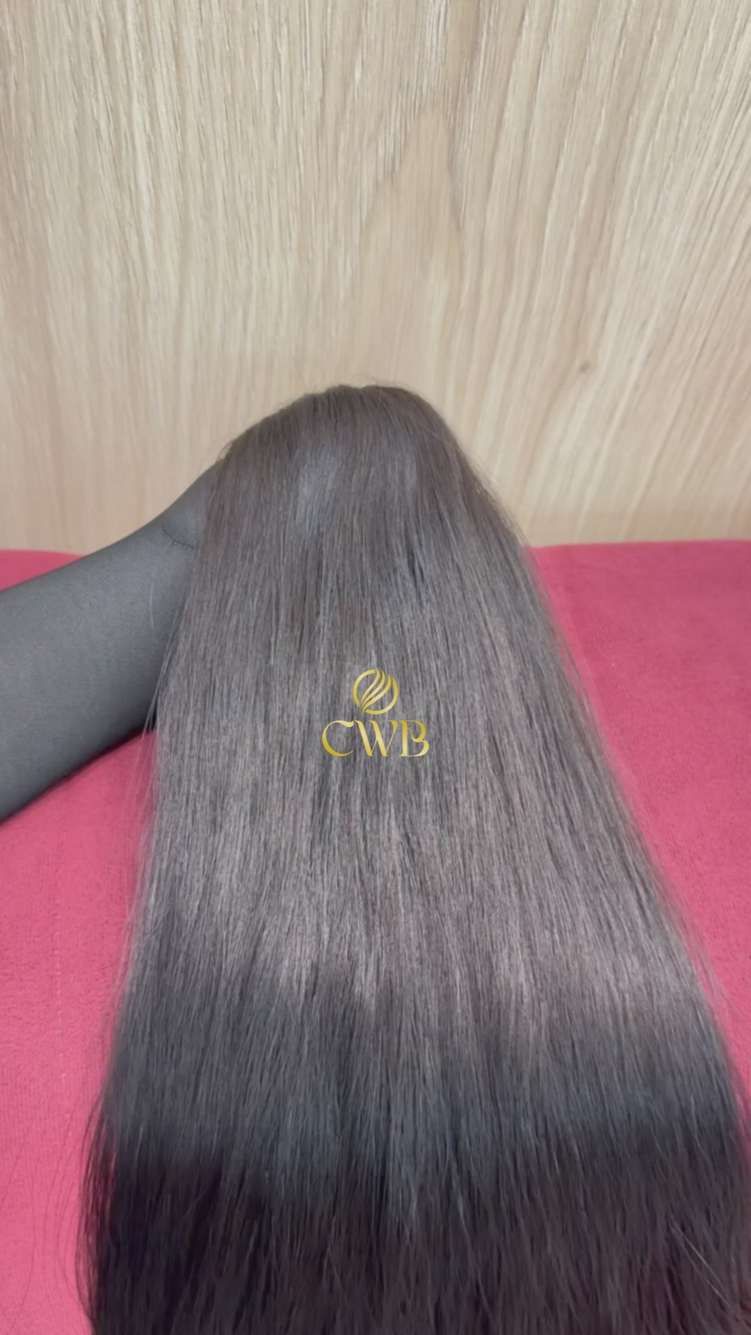 Cabelo Castanho Natural Escuro 81cm 119g Brasileiro do Sul