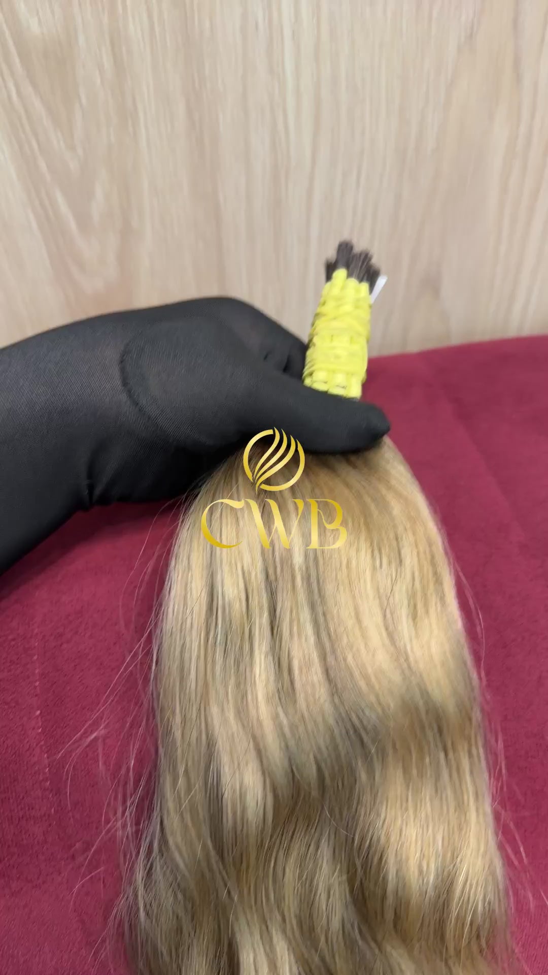 Cabelo Loiro Descolorido 40cm 77g Brasileiro do Sul