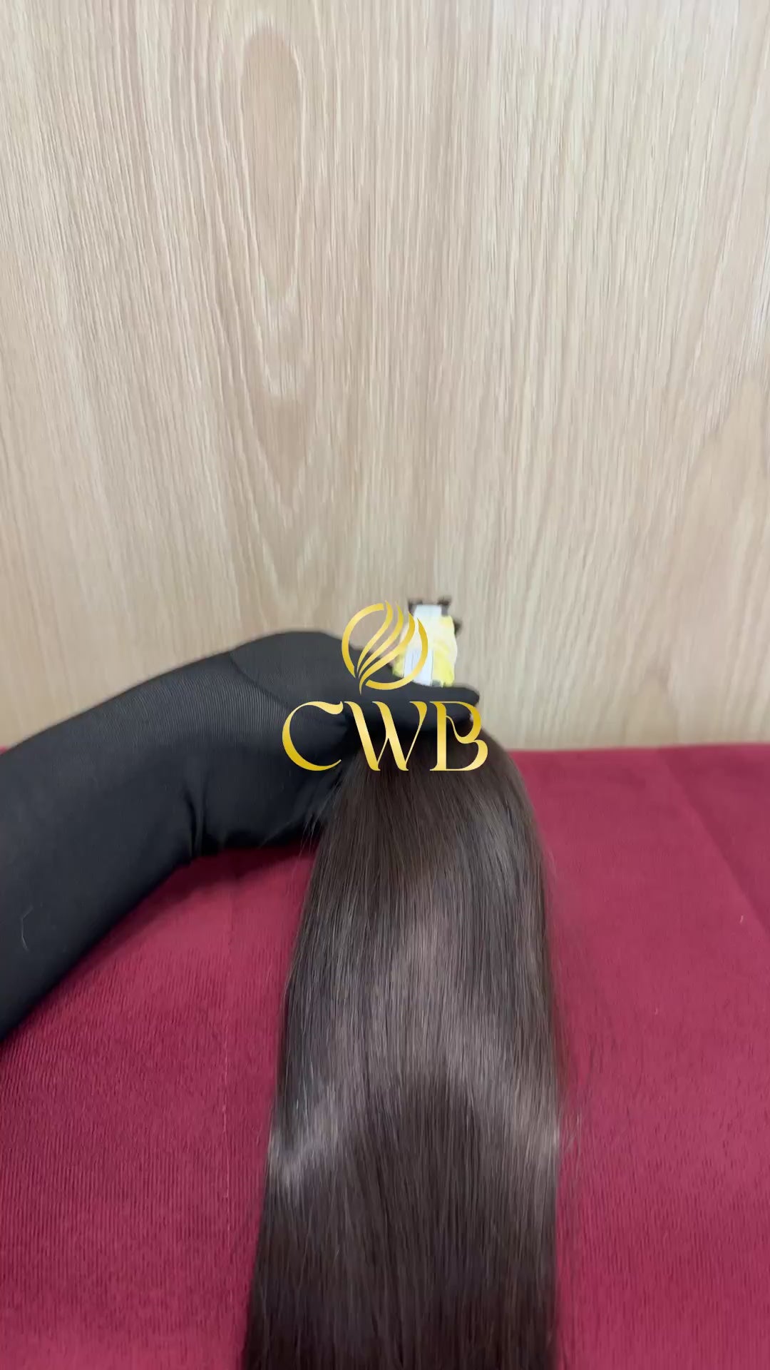 Cabelo Castanho Claro 53cm 65g Brasileiro do Sul