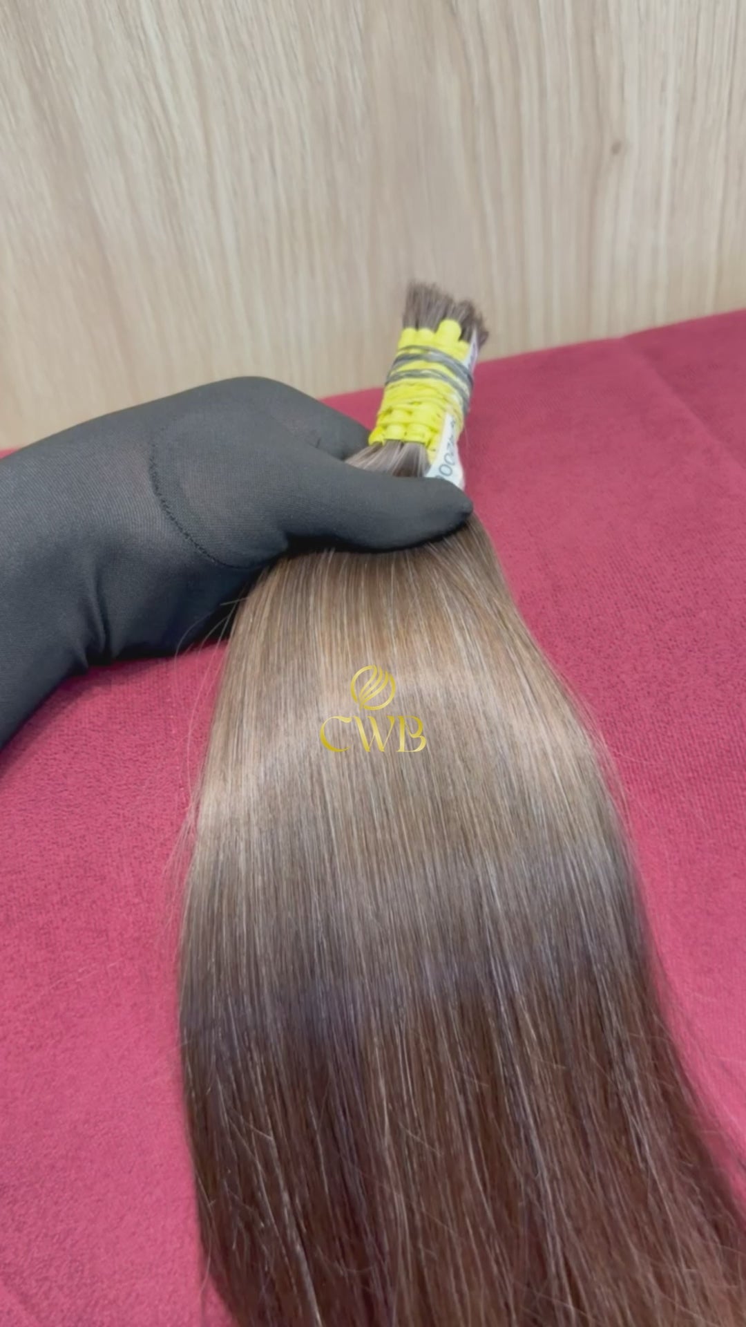 Cabelo Loiro Natural Escuro 51cm 114g Brasileiro do Sul