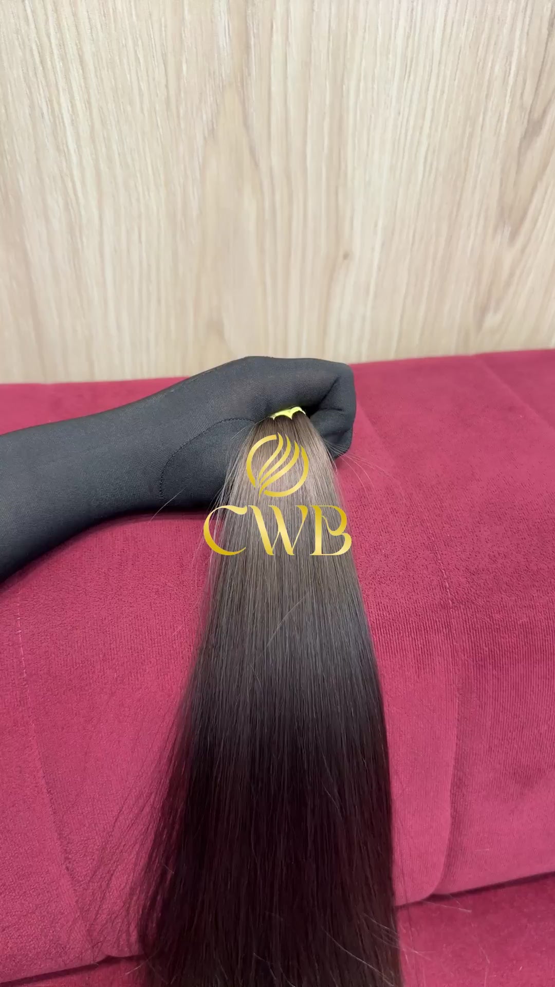 Cabelo Loiro Natural Escuro 55cm 91g Brasileiro do Sul
