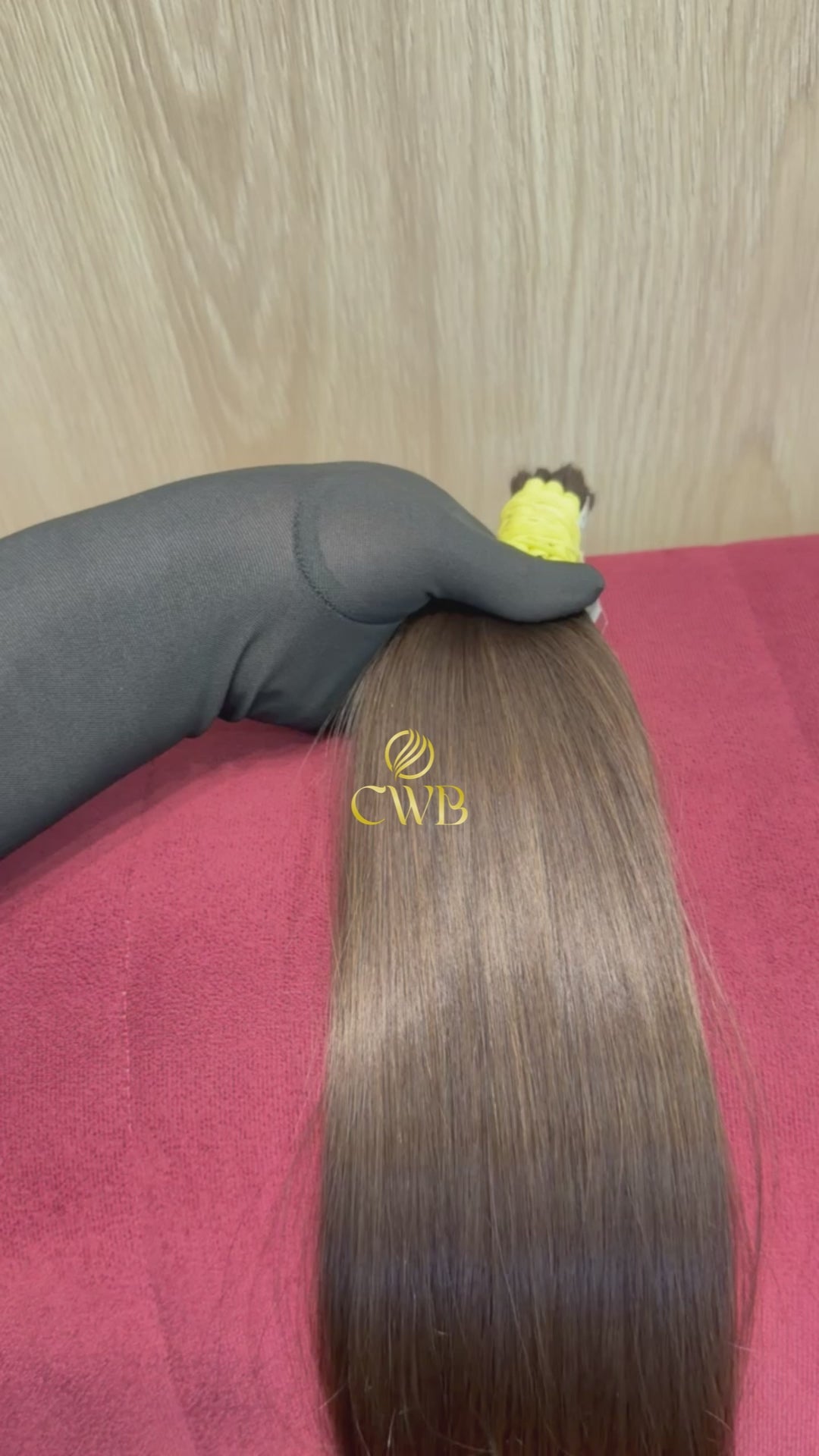 Cabelo Loiro Natural Escuro 58cm 84g Brasileiro do Sul