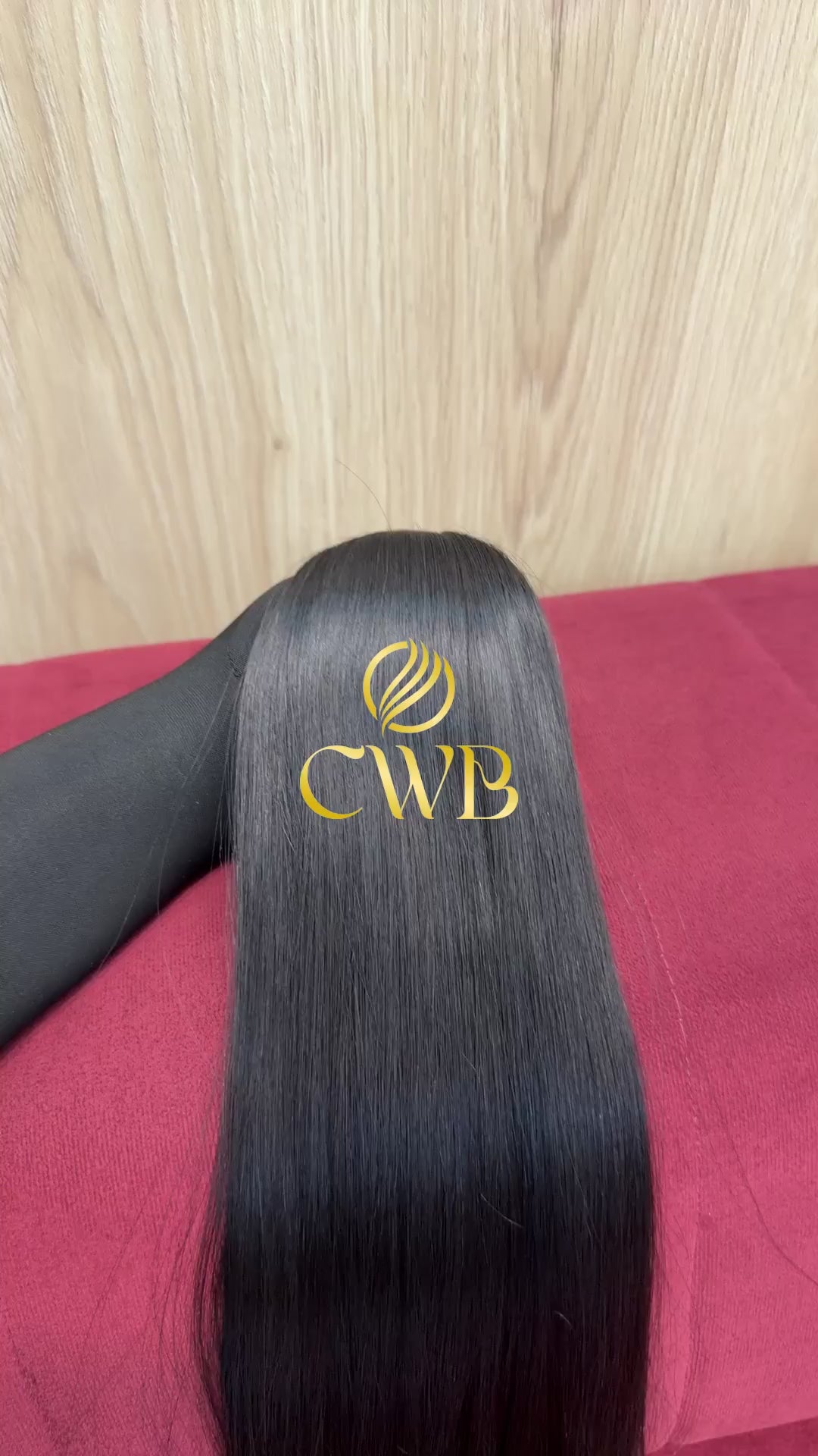 Cabelo Castanho Natural Escuro 61cm 123g Brasileiro do Sul
