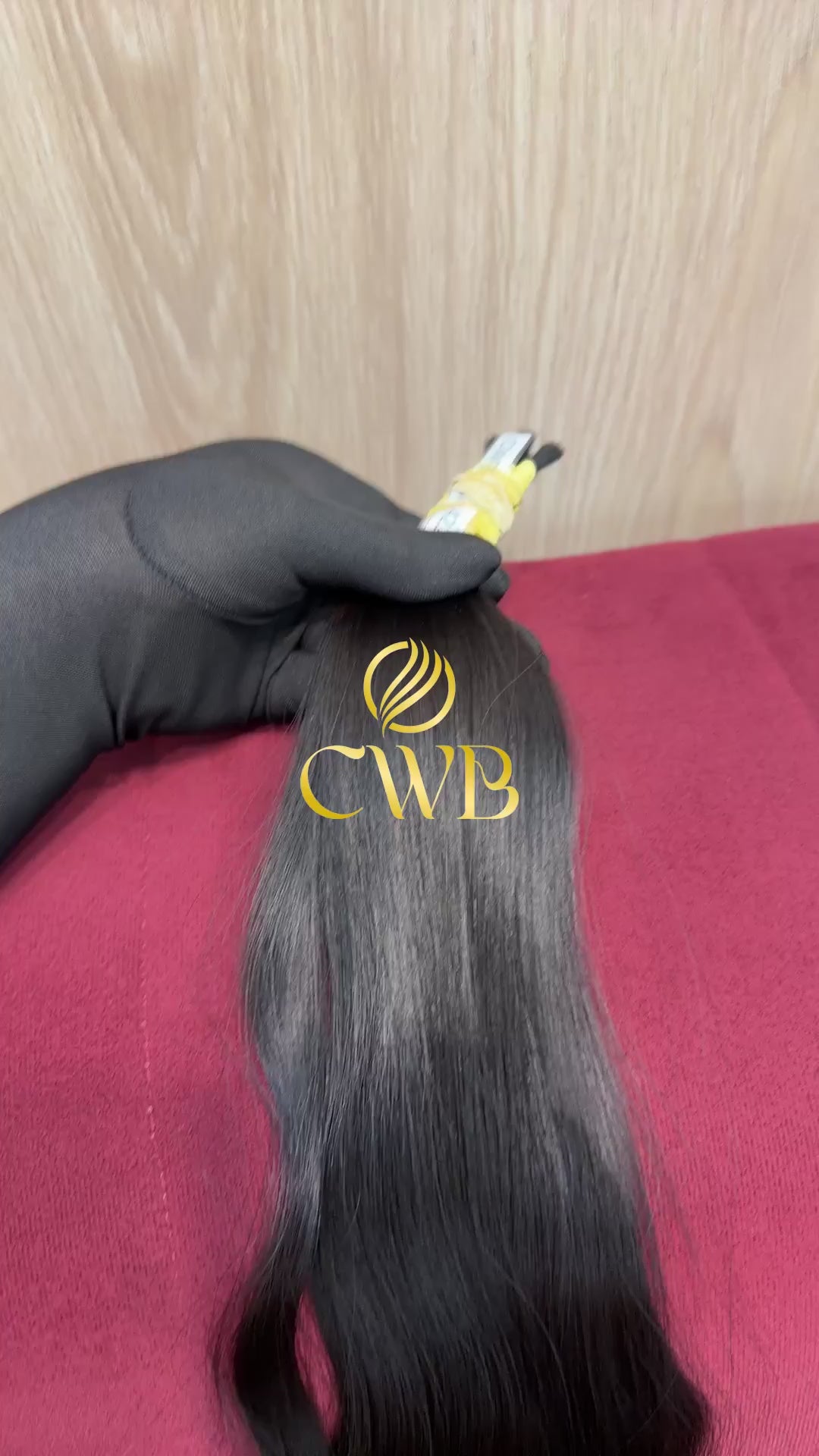 Cabelo Castanho Natural Escuro 54cm 53g Brasileiro do Sul