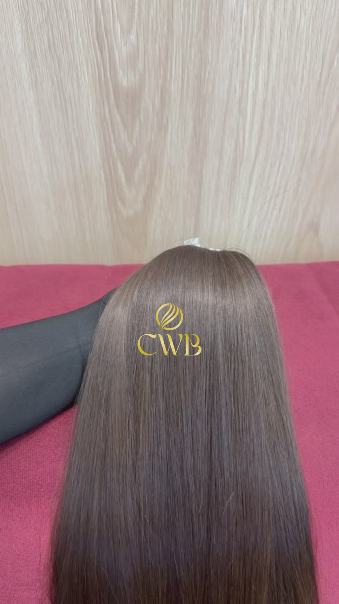 Cabelo Loiro Natural Escuro 62cm 198g Brasileiro do Sul
