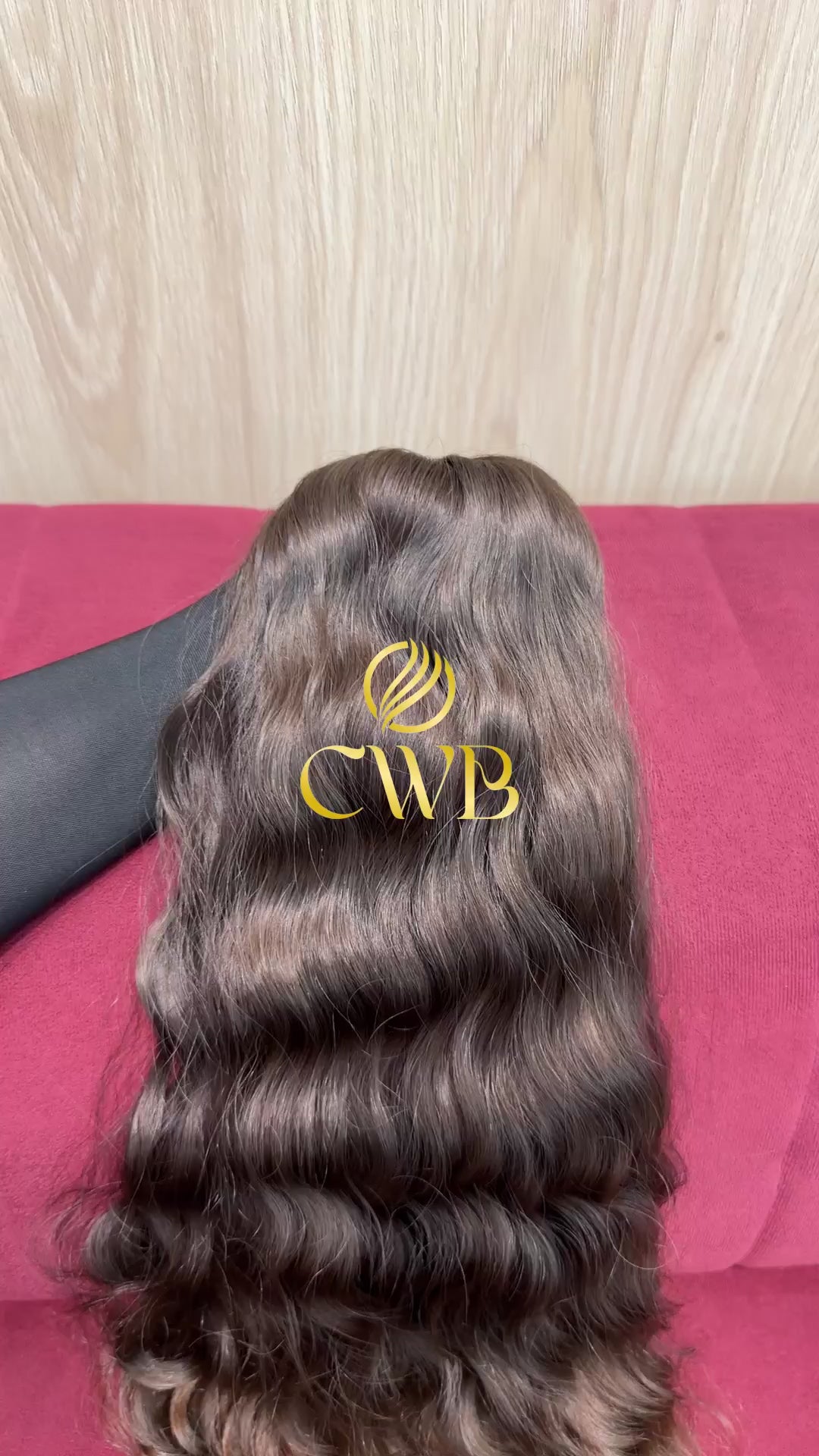 Cabelo Castanho Natural Claro 57cm 149g Brasileiro do Sul