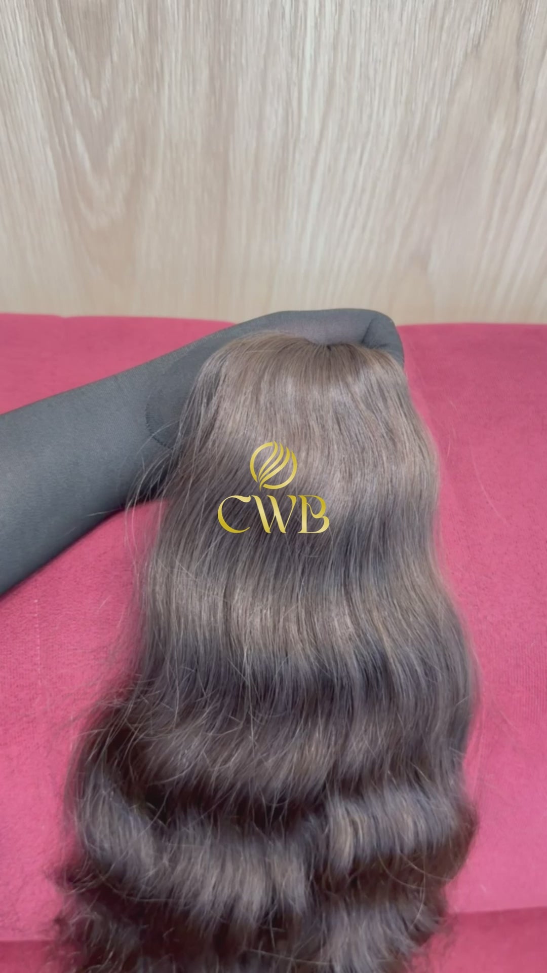 Cabelo Castanho Natural Claro 58cm 105g Brasileiro do Sul