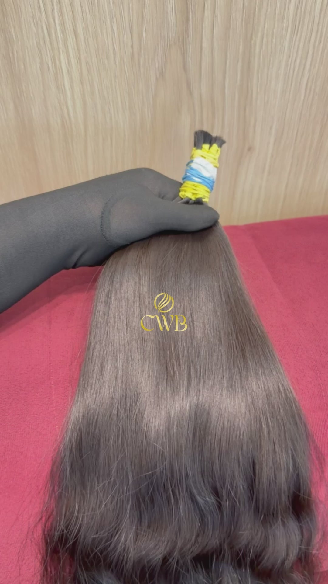 Cabelo Castanho Médio 66cm 107g Brasileiro do Sul