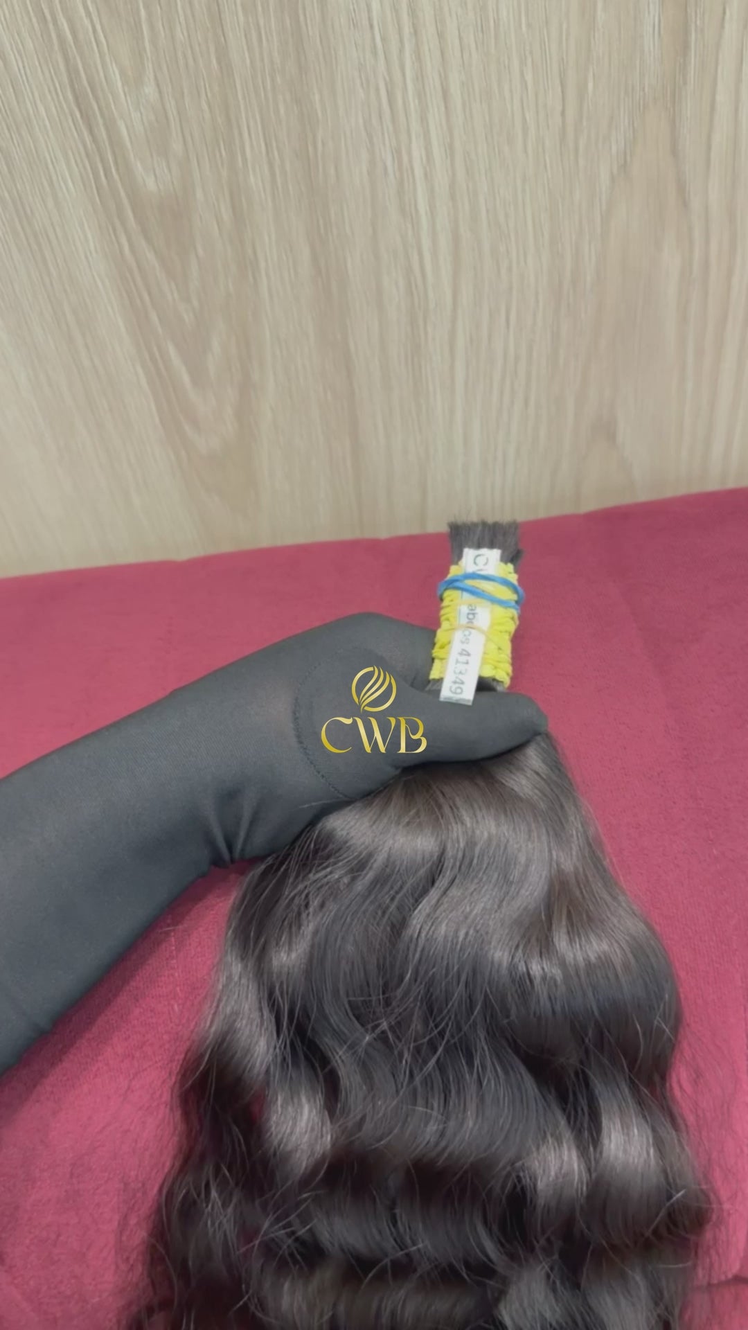 Cabelo Castanho Natural Médio 54cm 146g Brasileiro do Sul