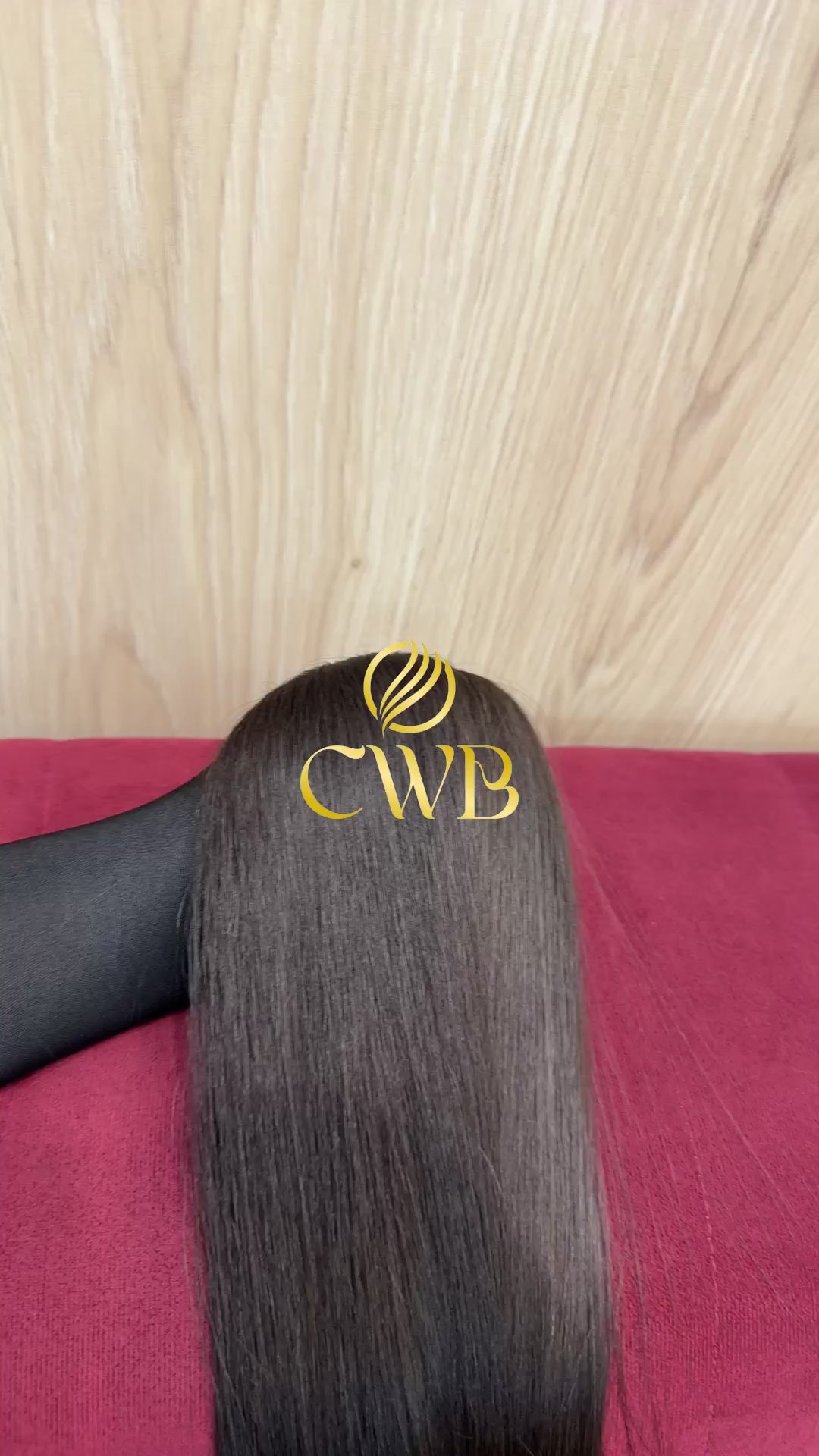 Cabelo Castanho Natural Médio 71cm 143g Brasileiro do Sul