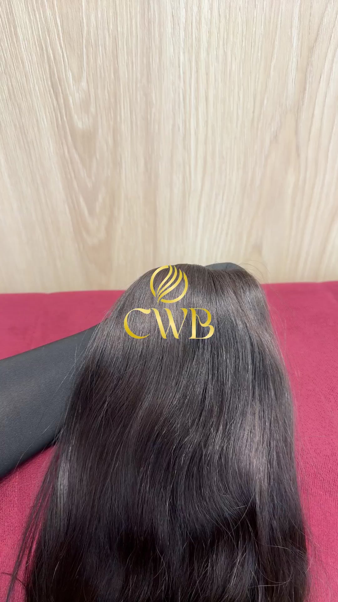 Cabelo Castanho Natural Médio 60cm 168g Brasileiro do Sul
