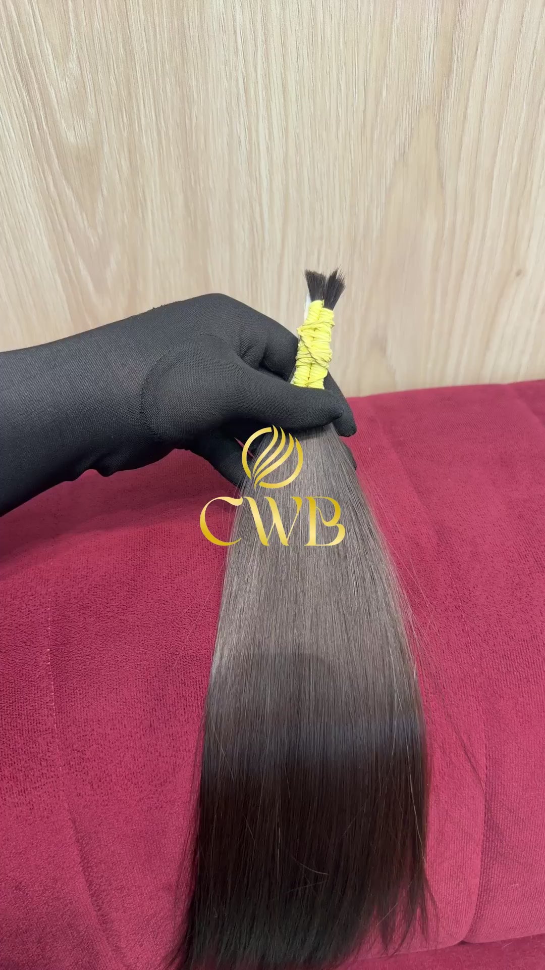 Cabelo Loiro Natural Escuro 40cm 26g Brasileiro do Sul