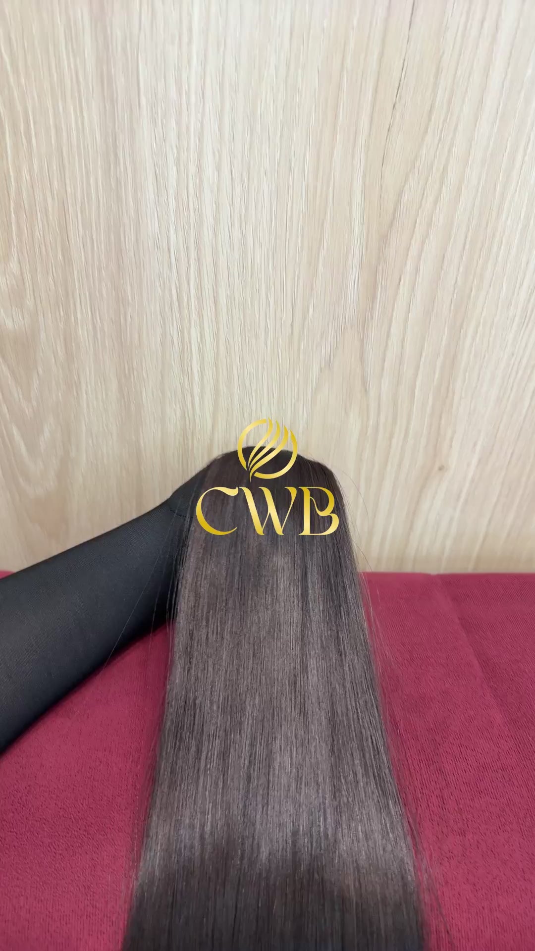 Cabelo Castanho Claro 64cm 102g Brasileiro do Sul