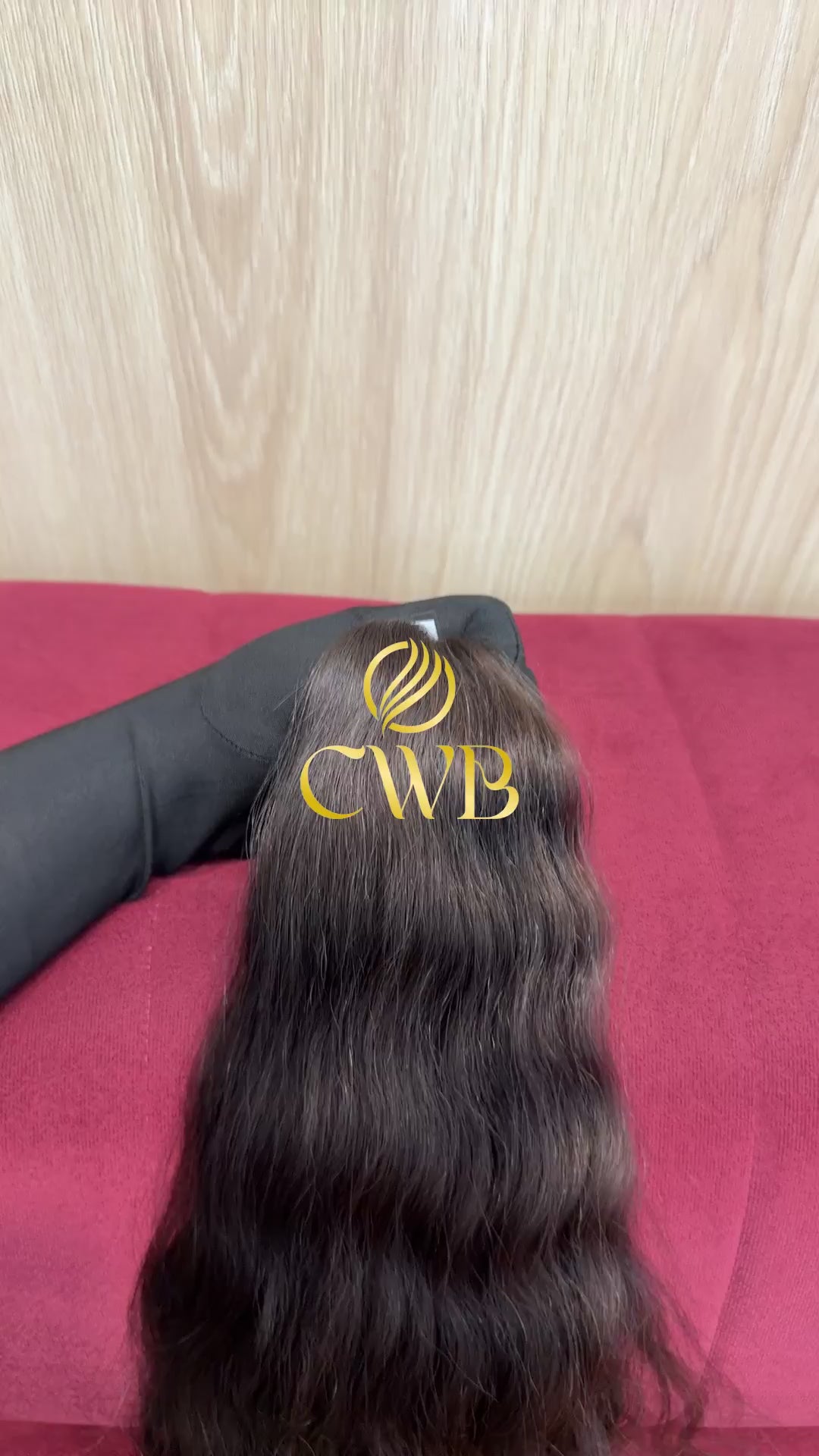 Cabelo Castanho Médio 56cm 79g Brasileiro do Sul