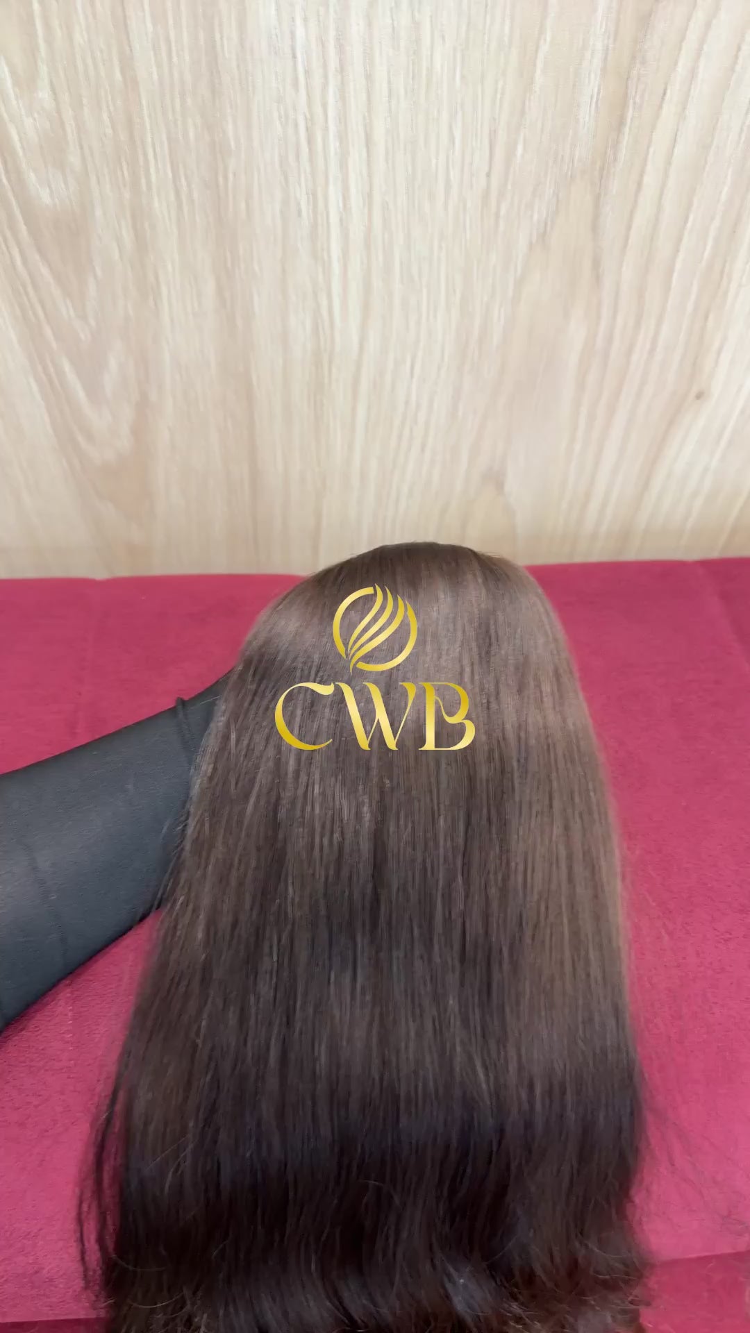 Cabelo Castanho Médio 47cm 69g Brasileiro do Sul