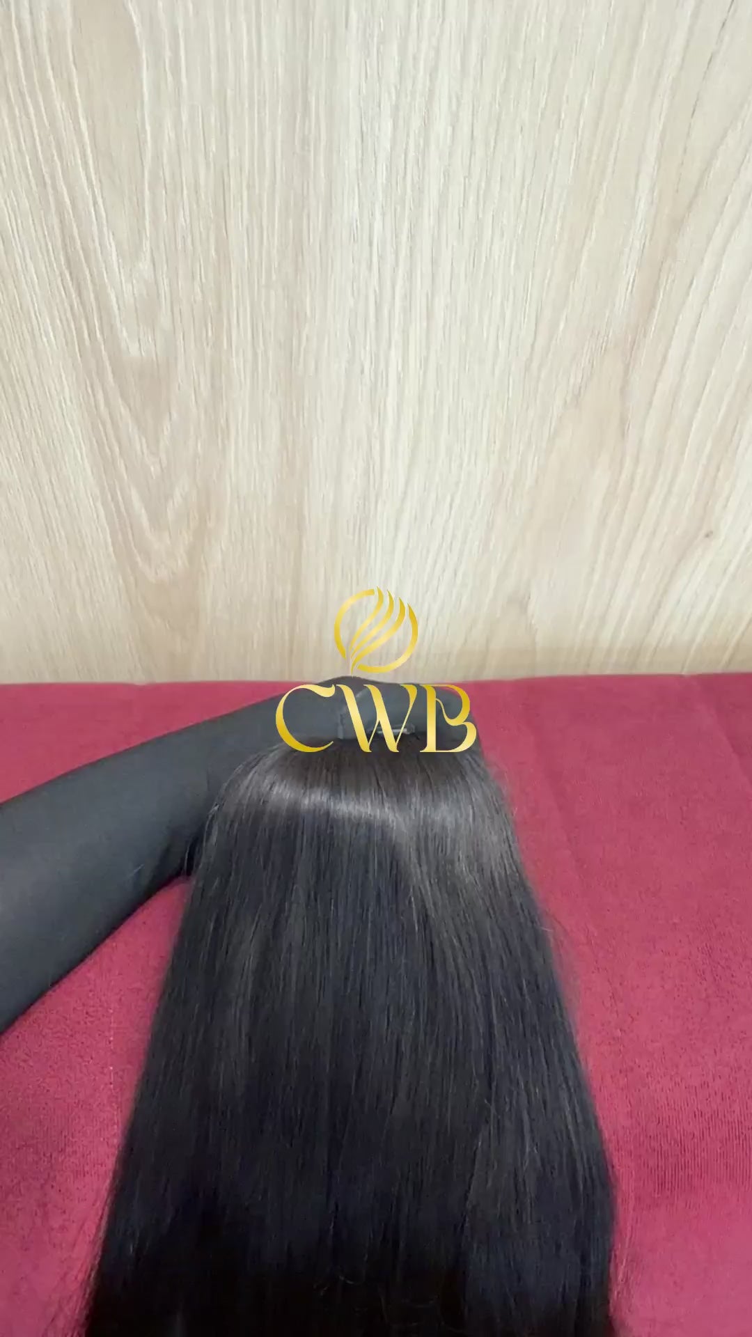 Cabelo Castanho Escuro 60cm 207g Brasileiro do Sul