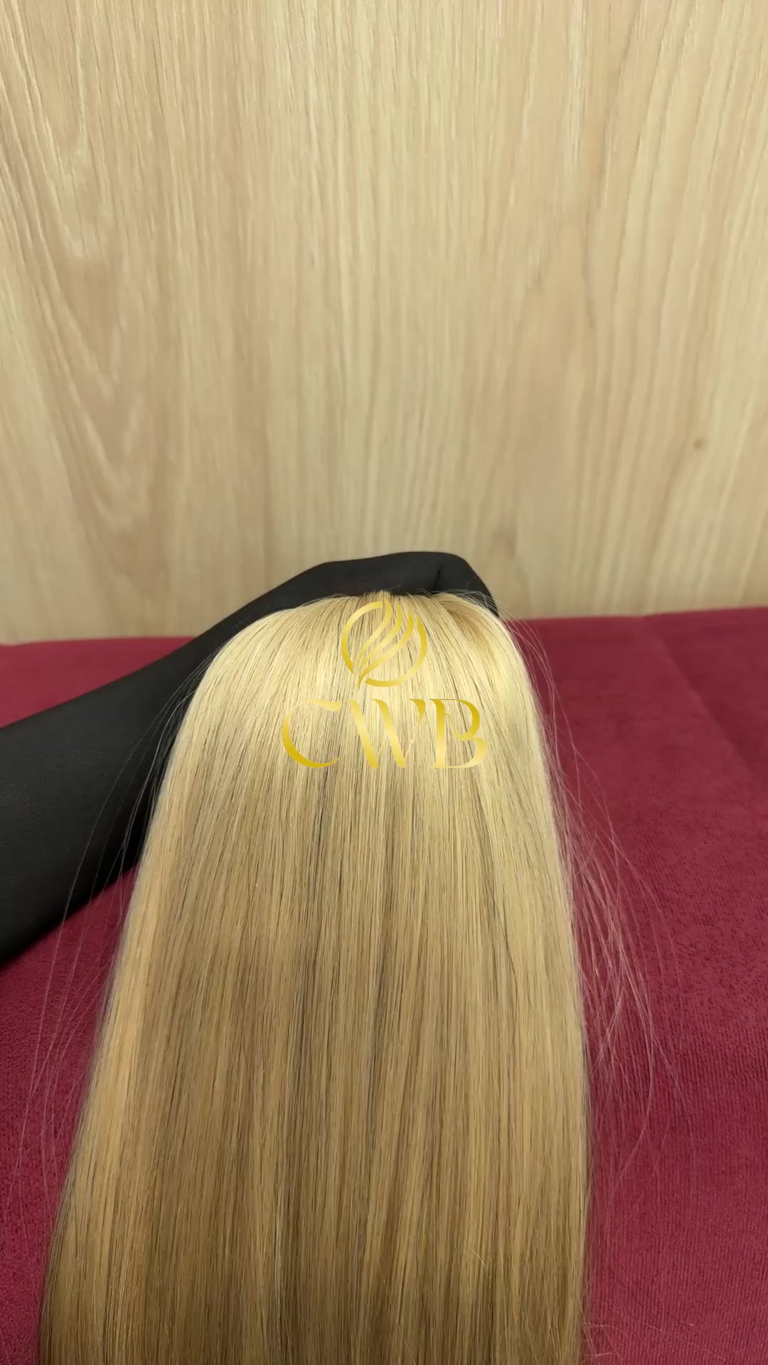 Cabelo Loiro Descolorido Mesclado 58cm 167g Brasileiro do Sul