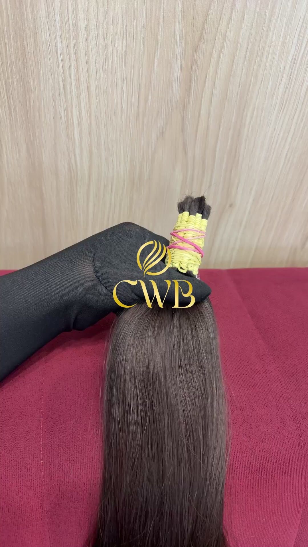 Cabelo Loiro Natural Escuro 56cm 107g Brasileiro do Sul