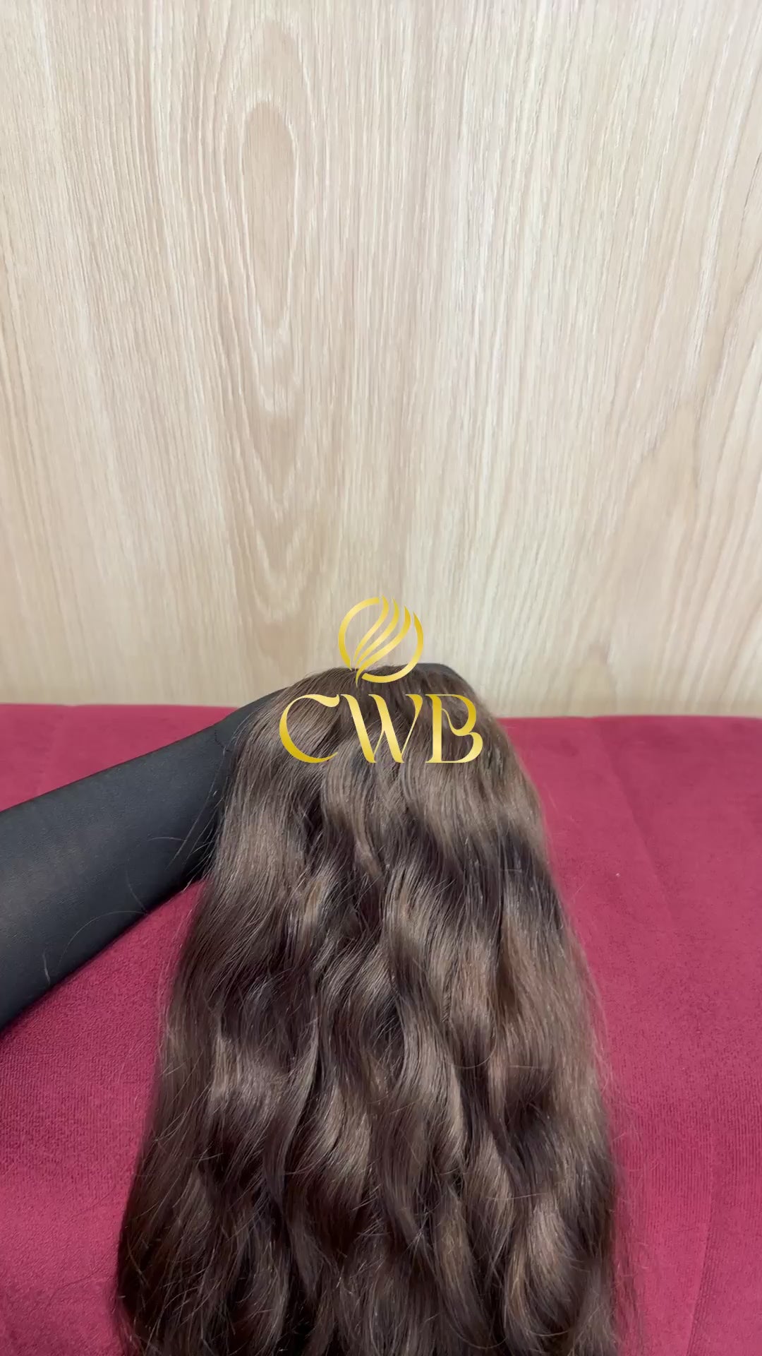 Cabelo Loiro Natural Escuro 55cm 171g Brasileiro do Sul