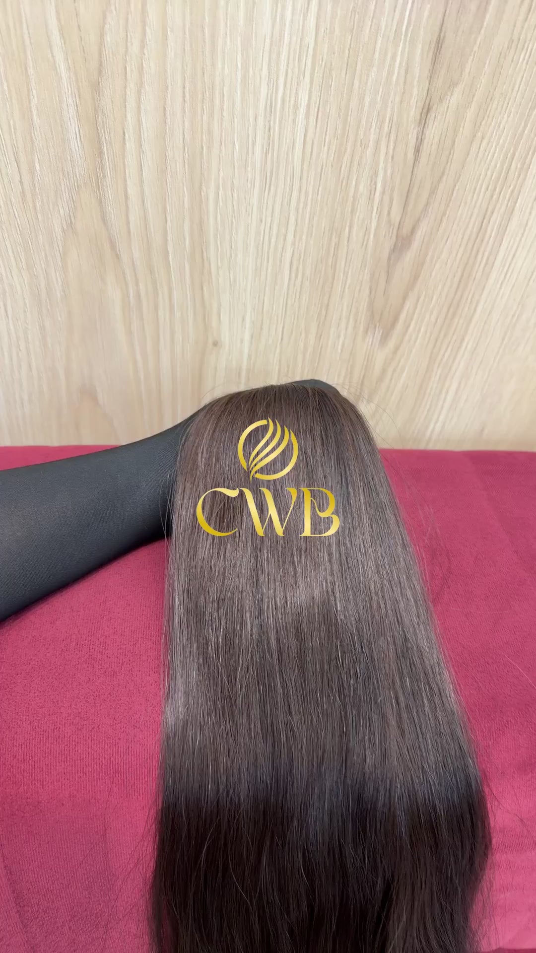 Cabelo Castanho Natural Médio 82cm 145g Brasileiro do Sul